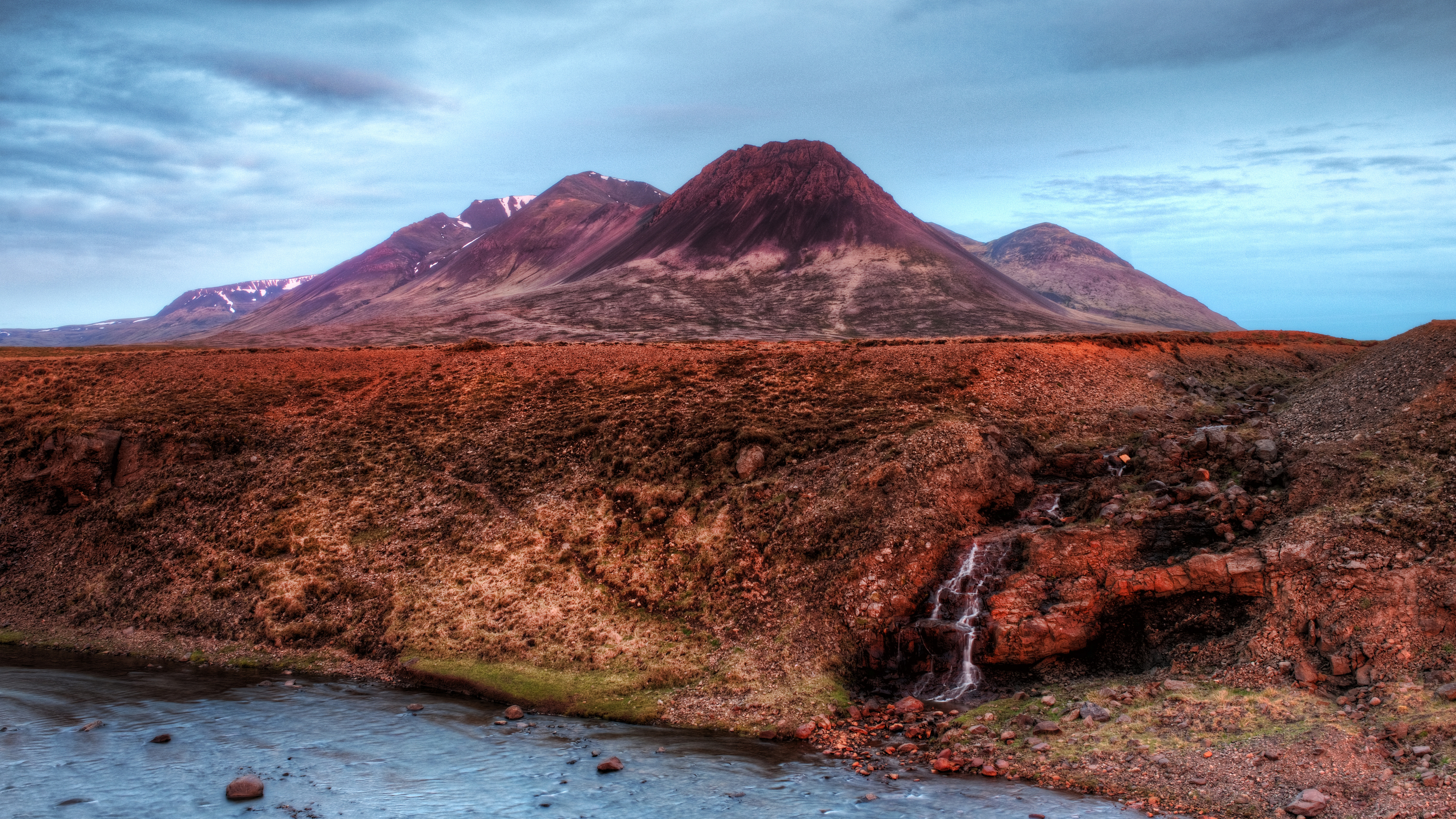 General 3840x2160 landscape Iceland Trey Ratcliff photography nature mountains coast water clouds