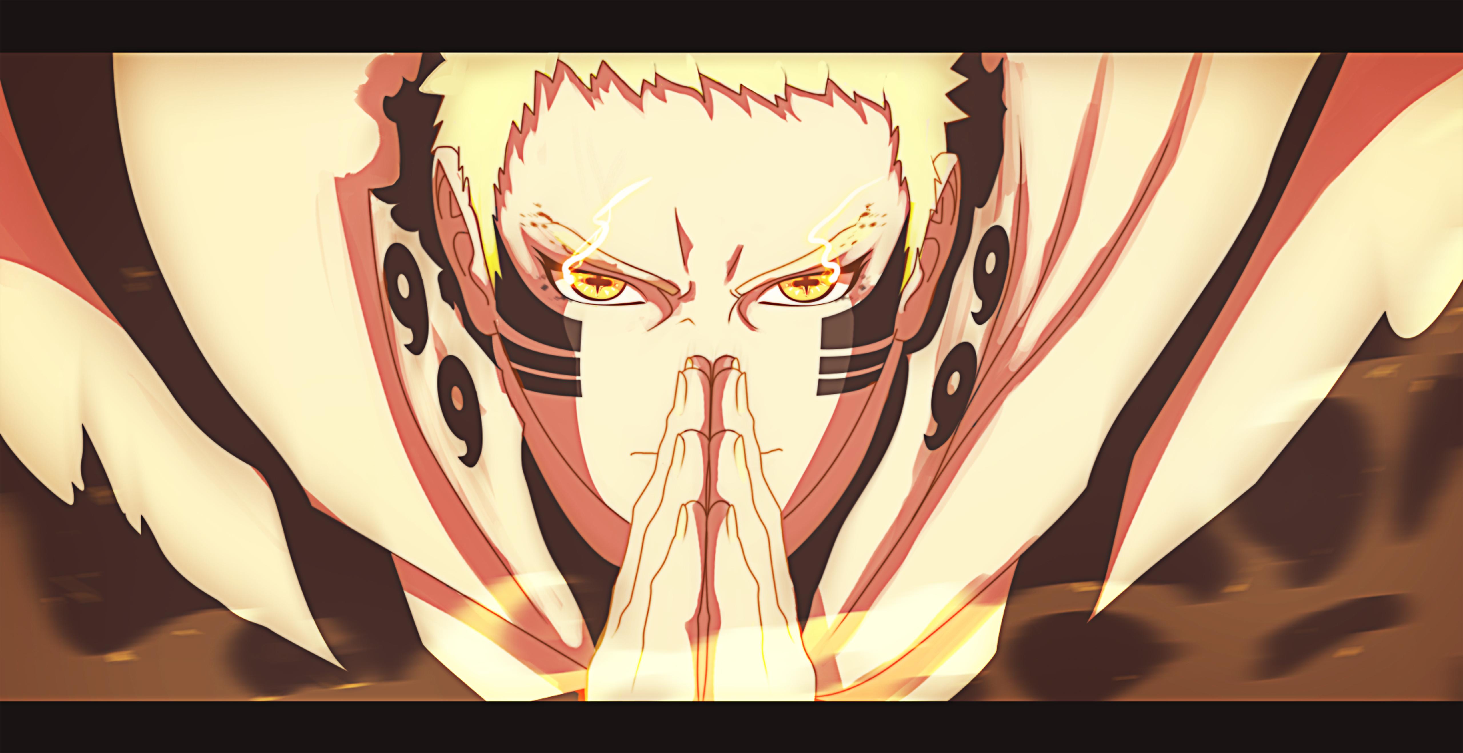 Anime 5120x2638 Naruto (anime) Uzumaki Naruto Boruto: Naruto Next Generations Hokage fan art anime artwork digital art