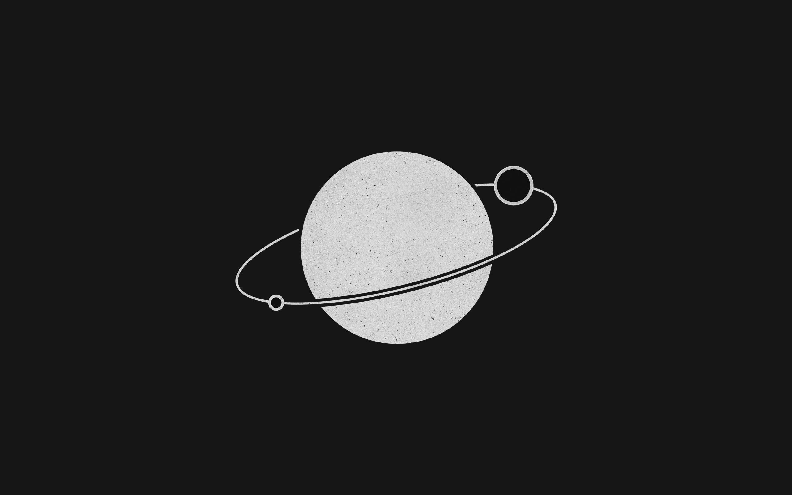 General 2560x1600 simple background minimalism monochrome space art planet