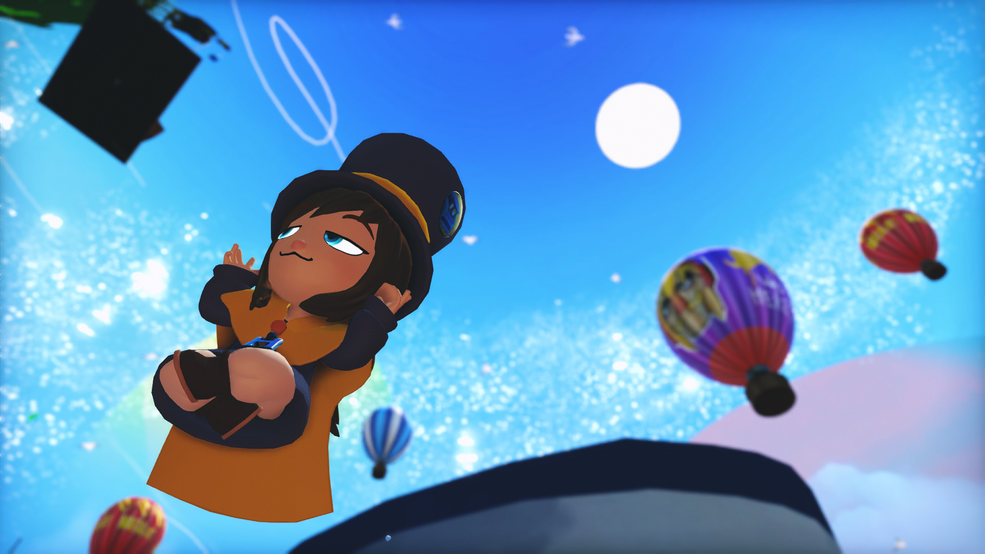 General 1920x1080 A Hat In Time screen shot colorful hot air balloons