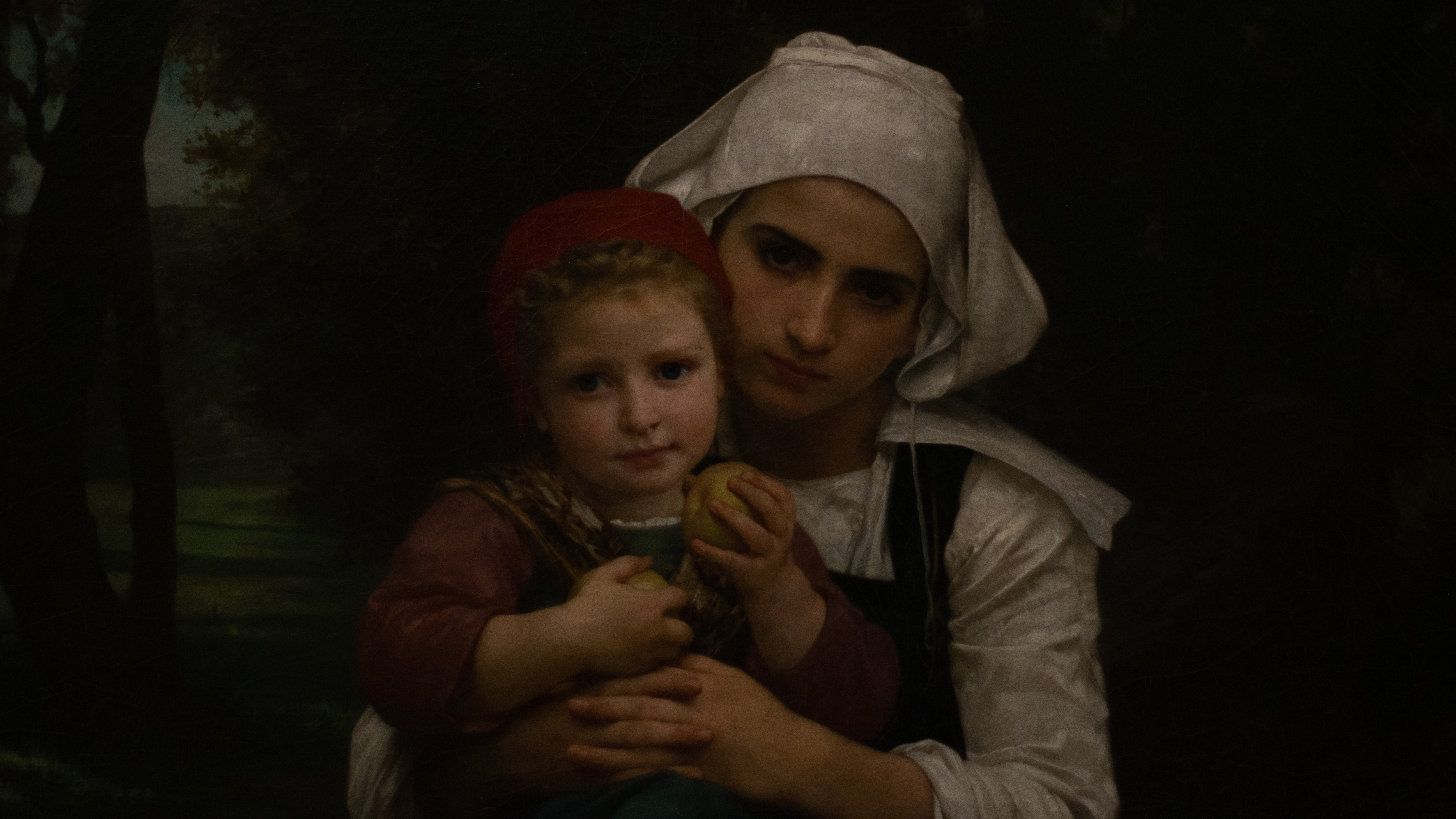General 5191x2920 William Bouguereau oil painting painting women children portrait artwork classical art William-Adolphe Bouguereau