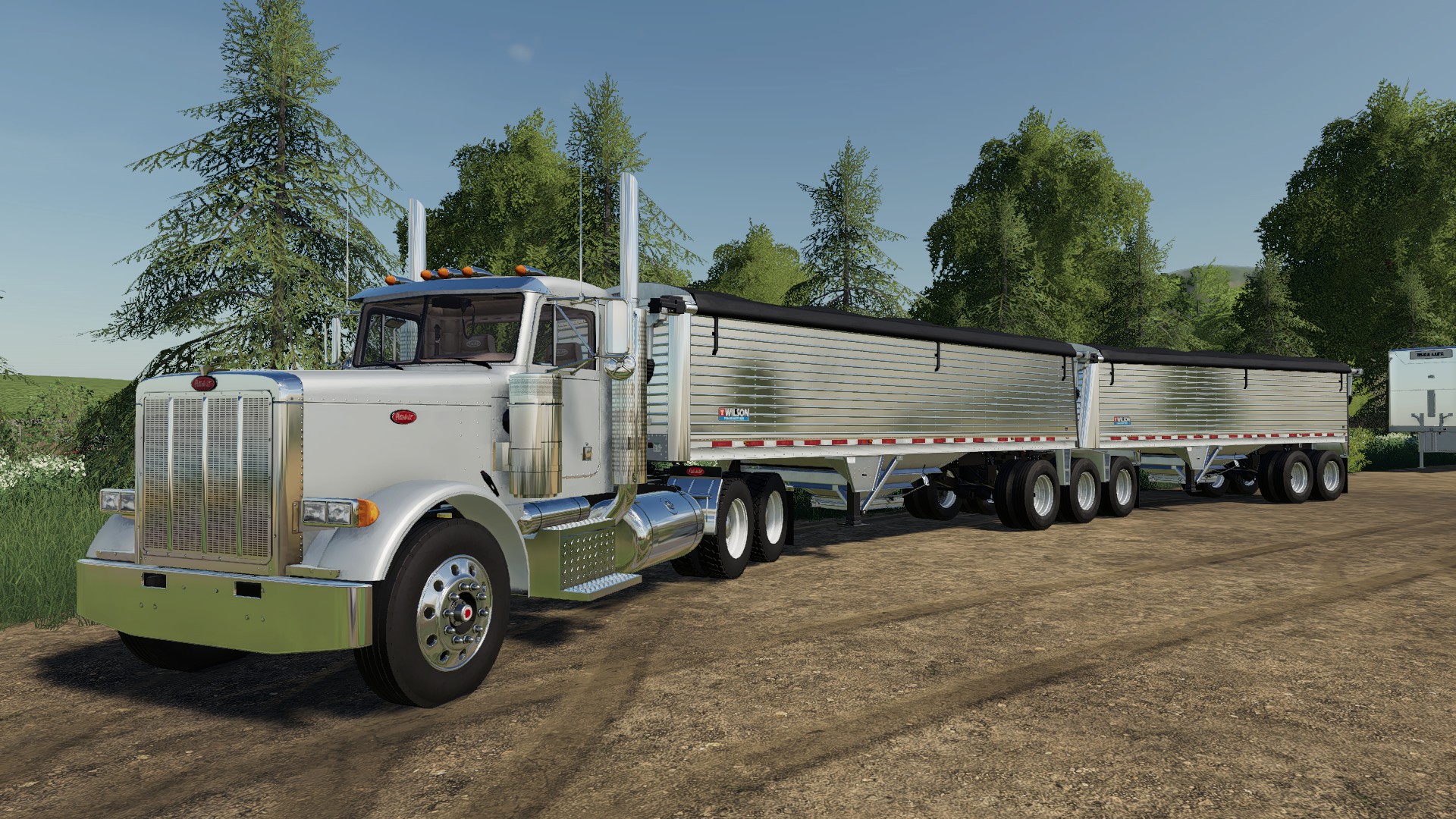 General 1920x1080 fs19 farming simulator farming simulator 2019 farm crops video games Peterbilt American trucks