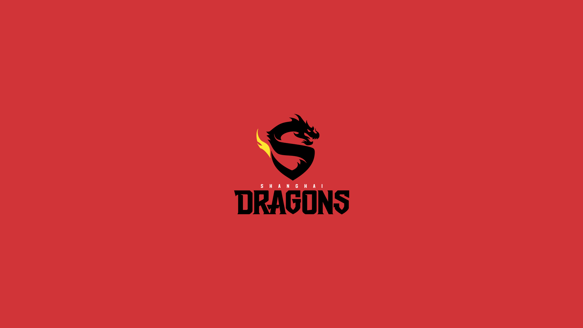 General 1920x1080 Overwatch Overwatch League Shanghai Dragons e-sports digital art simple background