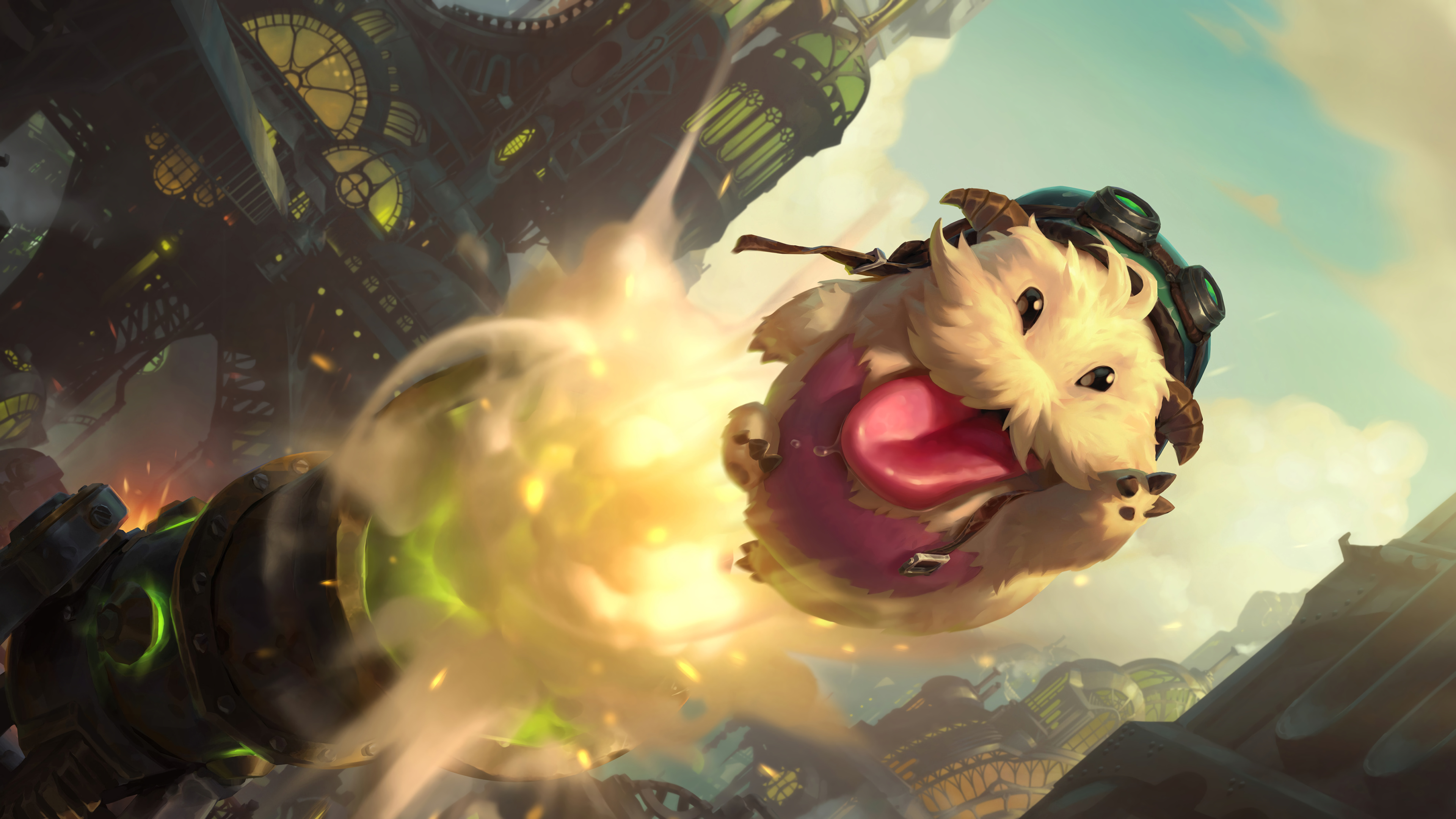 General 3840x2160 League of Legends Legends of Runeterra Poro Riot Games video game characters video games