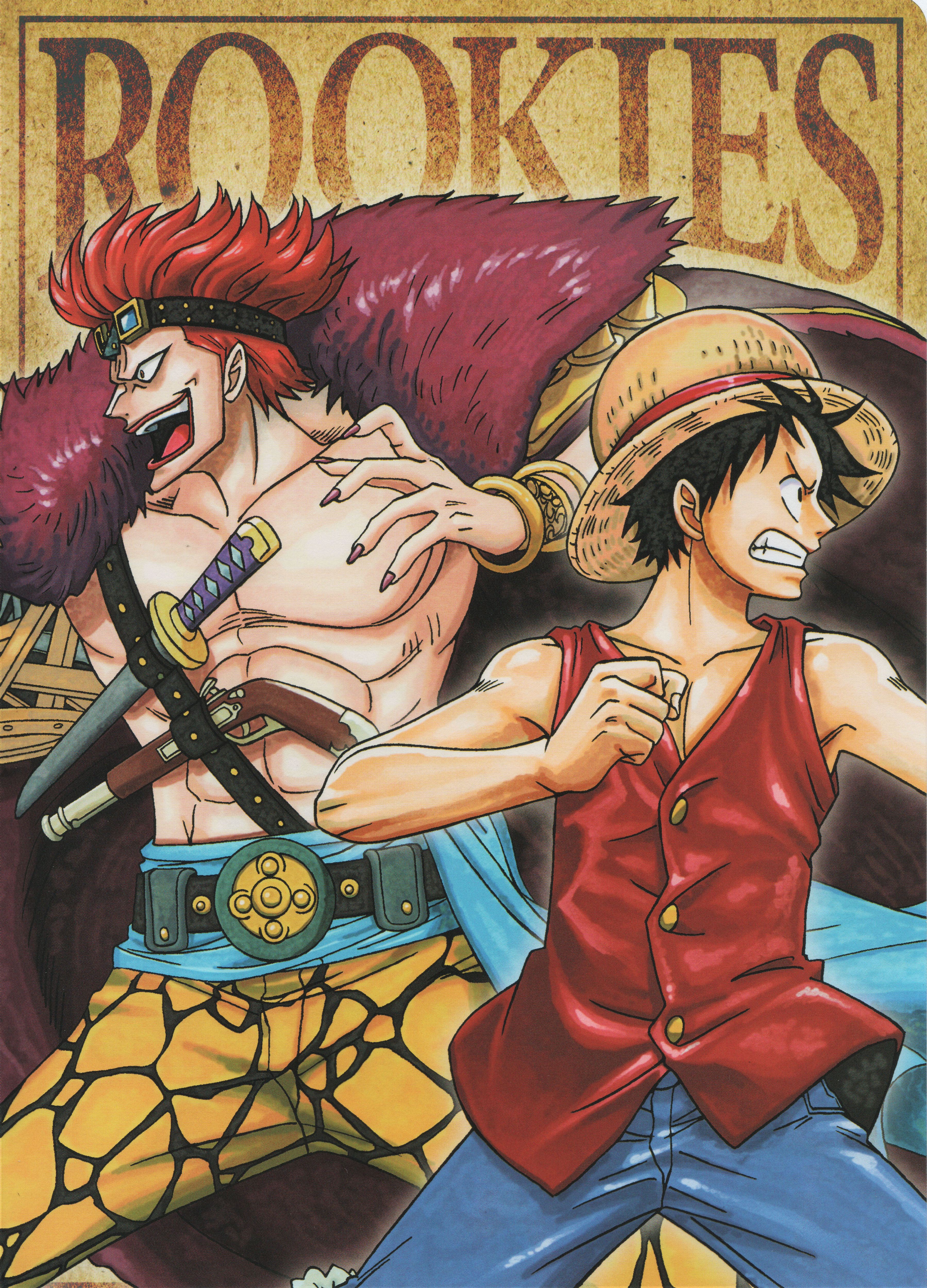 Anime 3598x5000 team One Piece Monkey D. Luffy