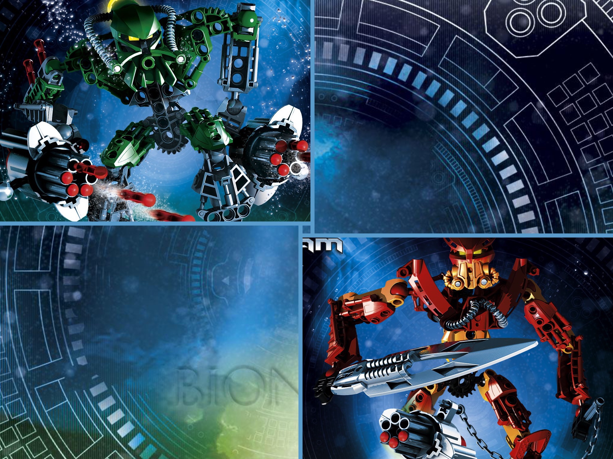 General 2048x1536 Bionicle  Toa collage blue