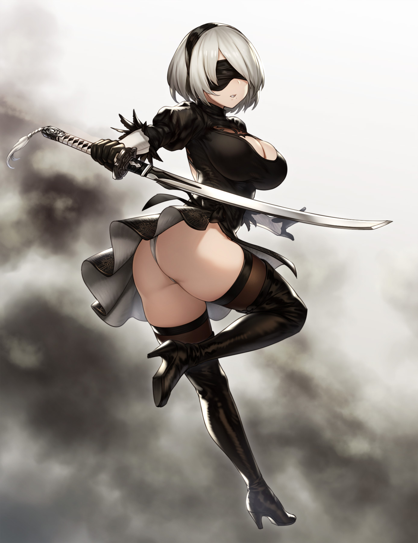 Nier automata гифки в стим фото 88