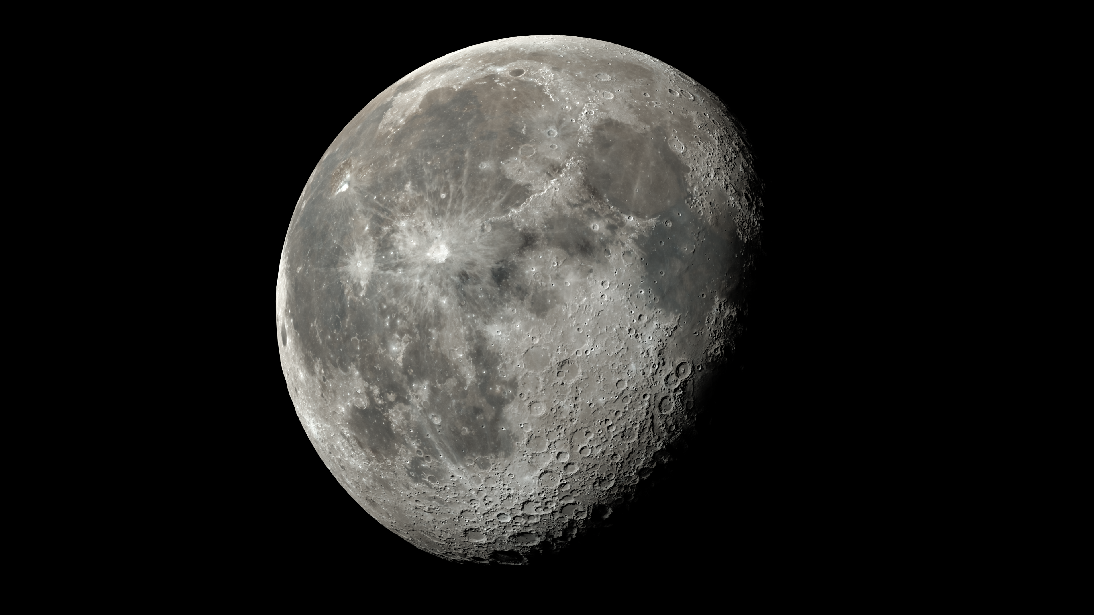 General 3840x2160 space Moon