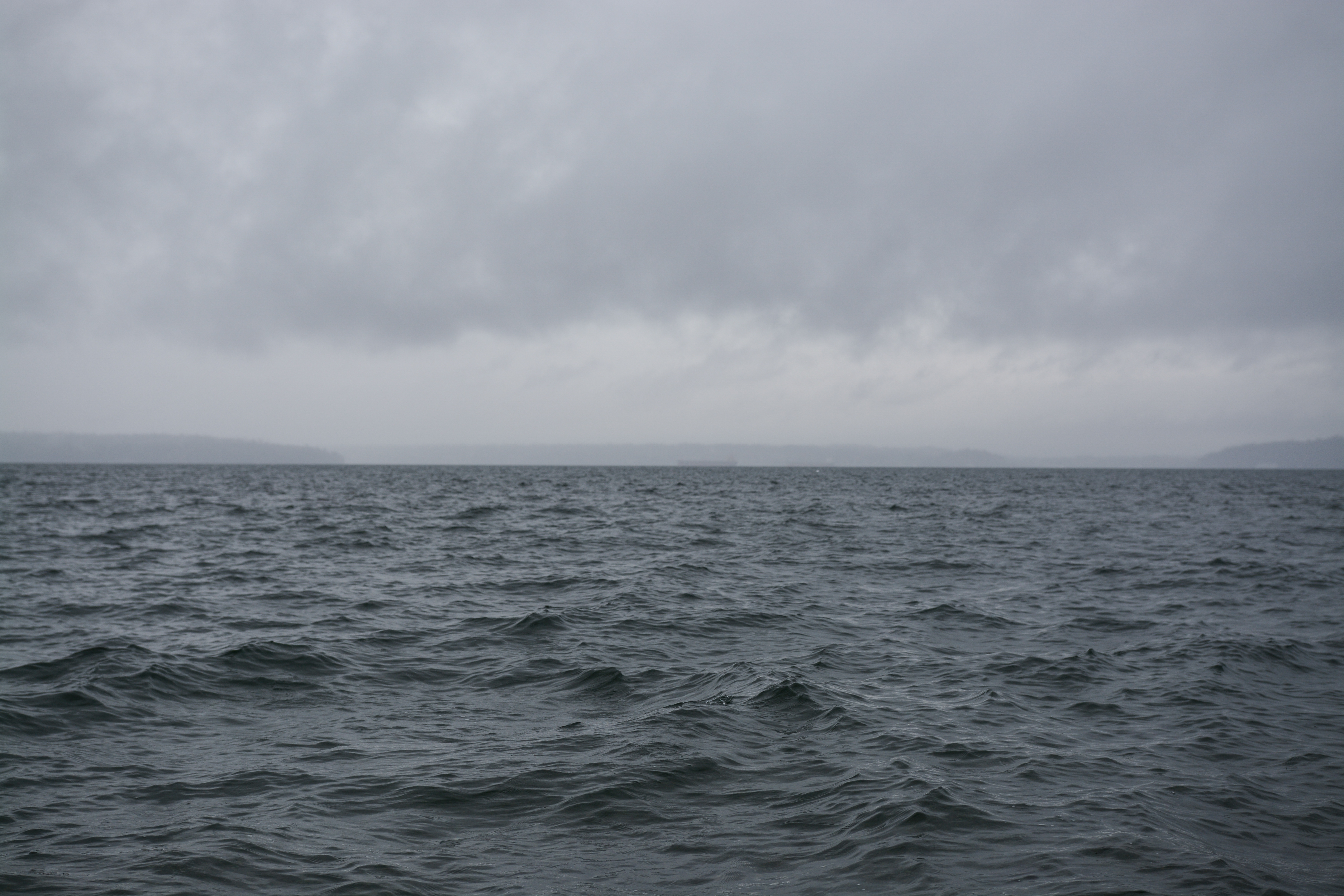 General 6000x4000 water calm waves sea overcast