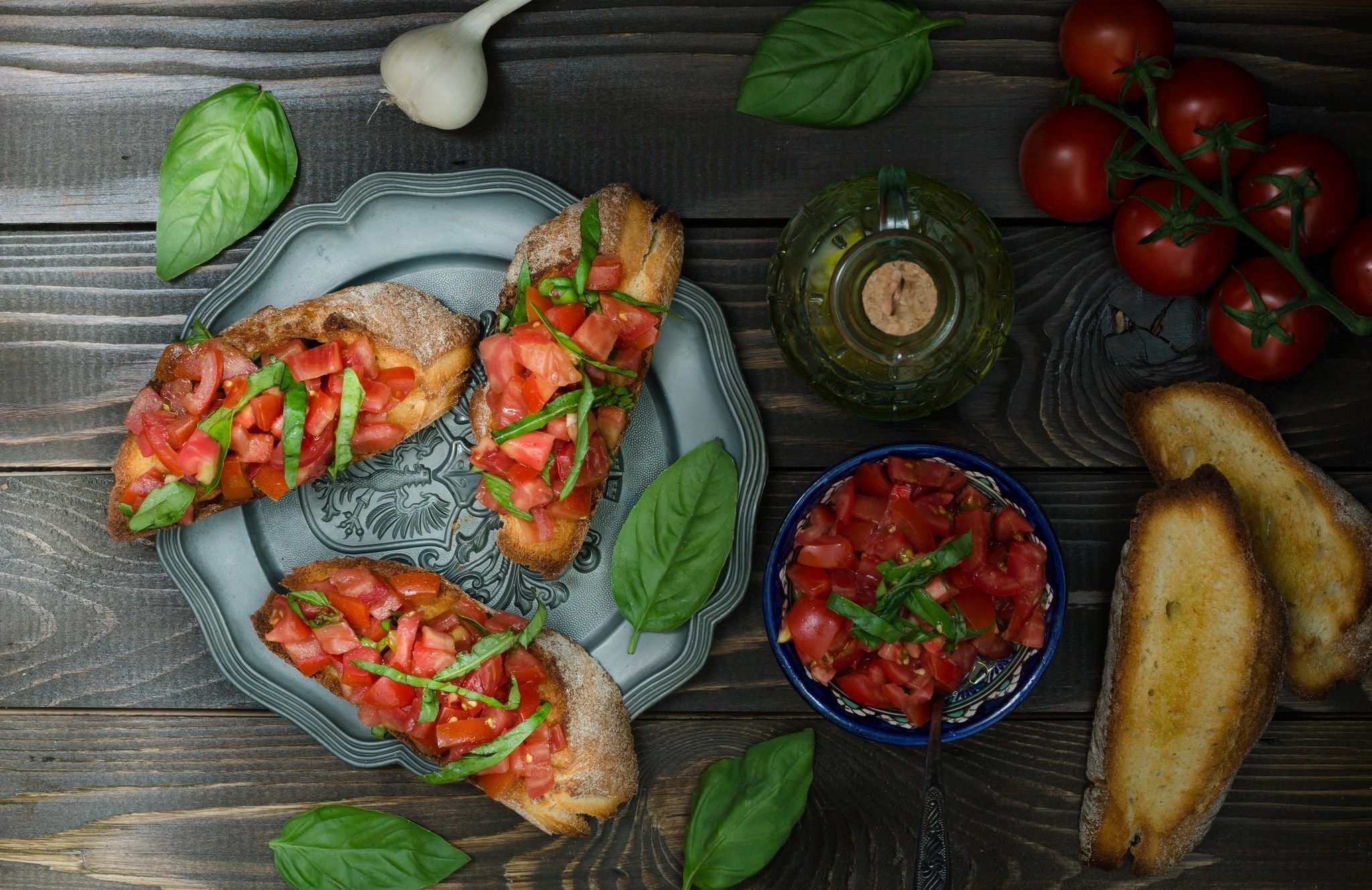 General 2048x1330 food still life tomatoes baguette bread
