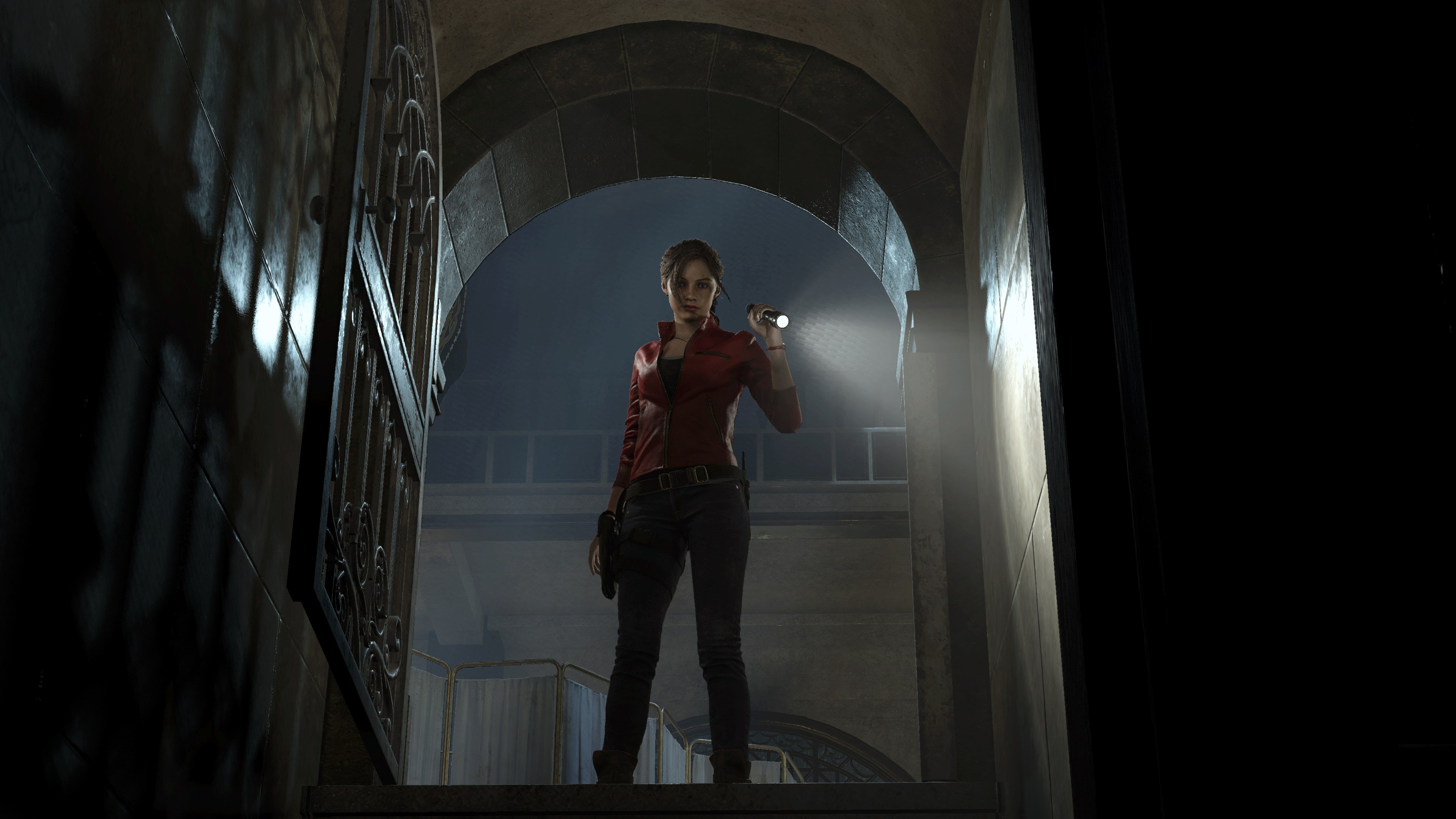 General 3840x2160 Resident Evil Resident Evil 2 video games Racoon City Claire Redfield Capcom video game characters video game girls