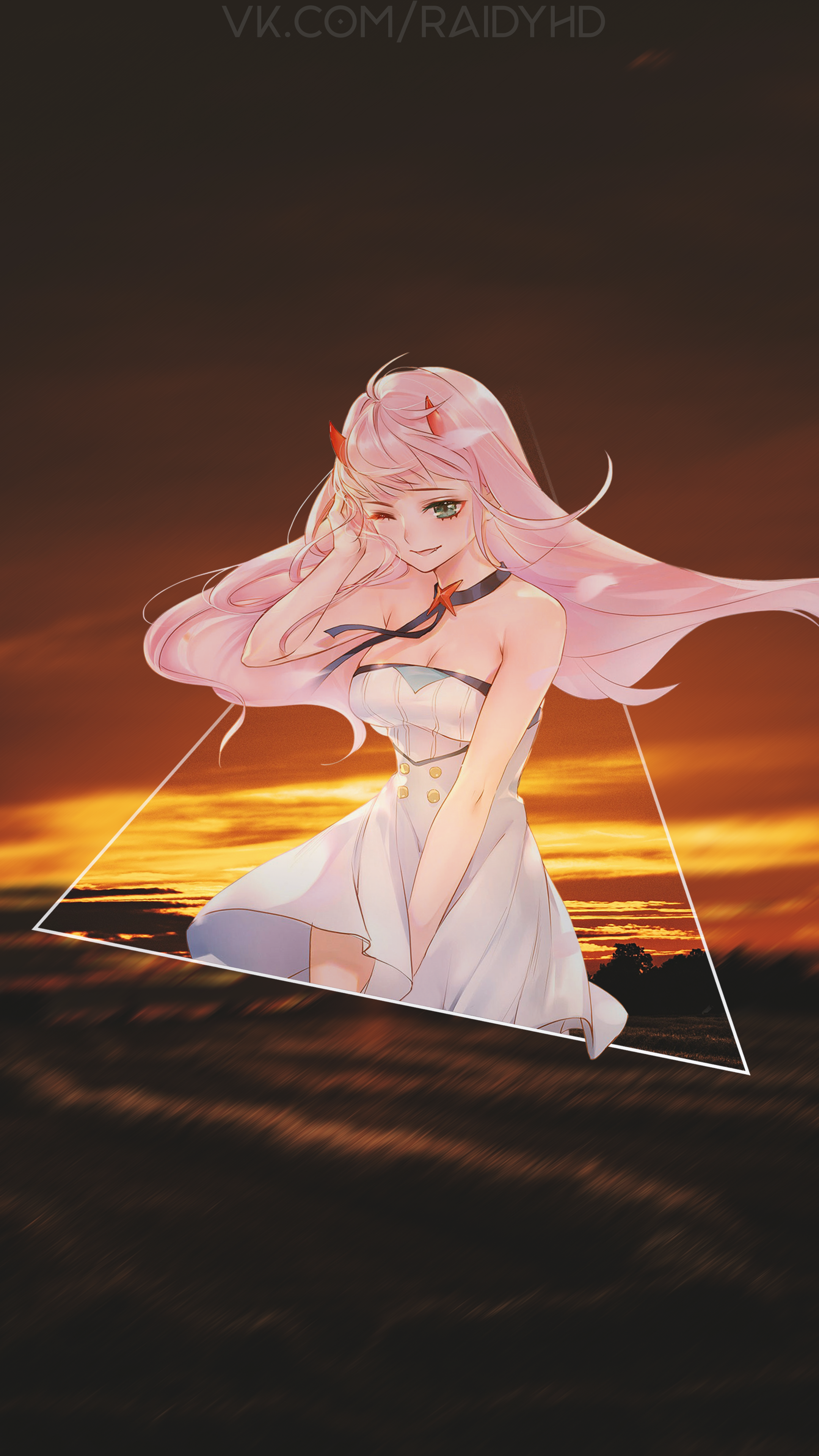 Anime Girls Anime Picture In Picture Zero Two Darling In The Franxx