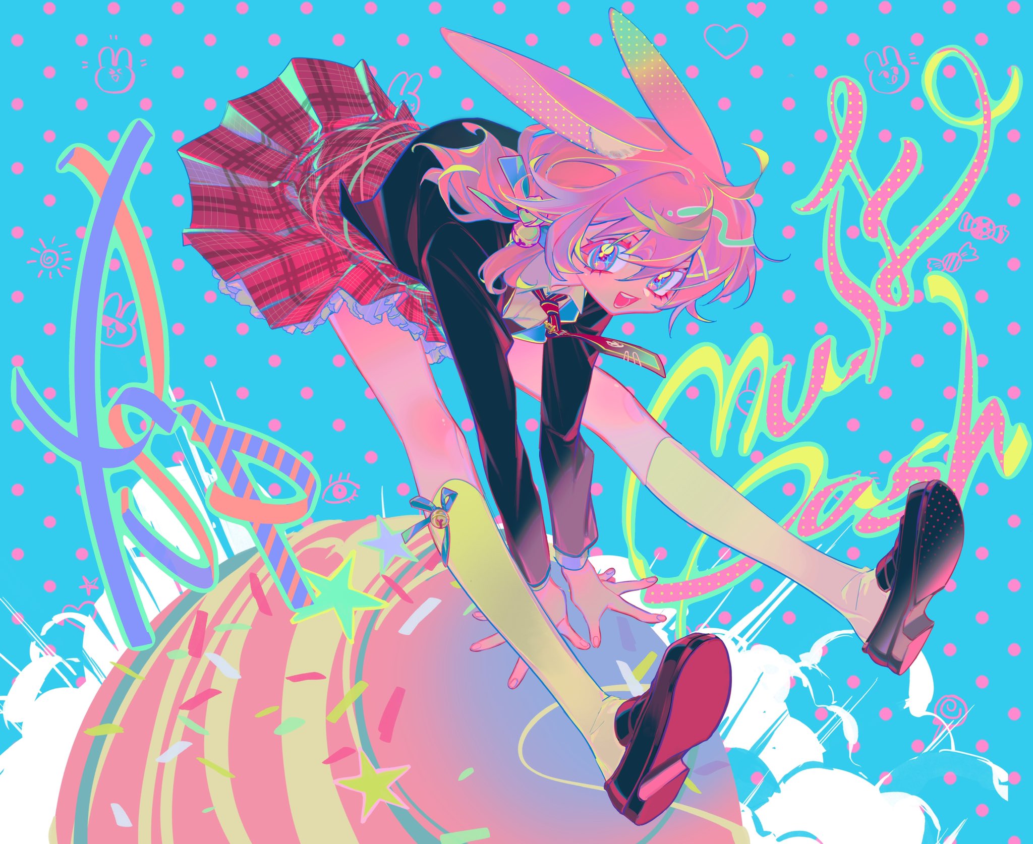Anime 2048x1674 anime anime girls 2D artwork digital art MuseDash
