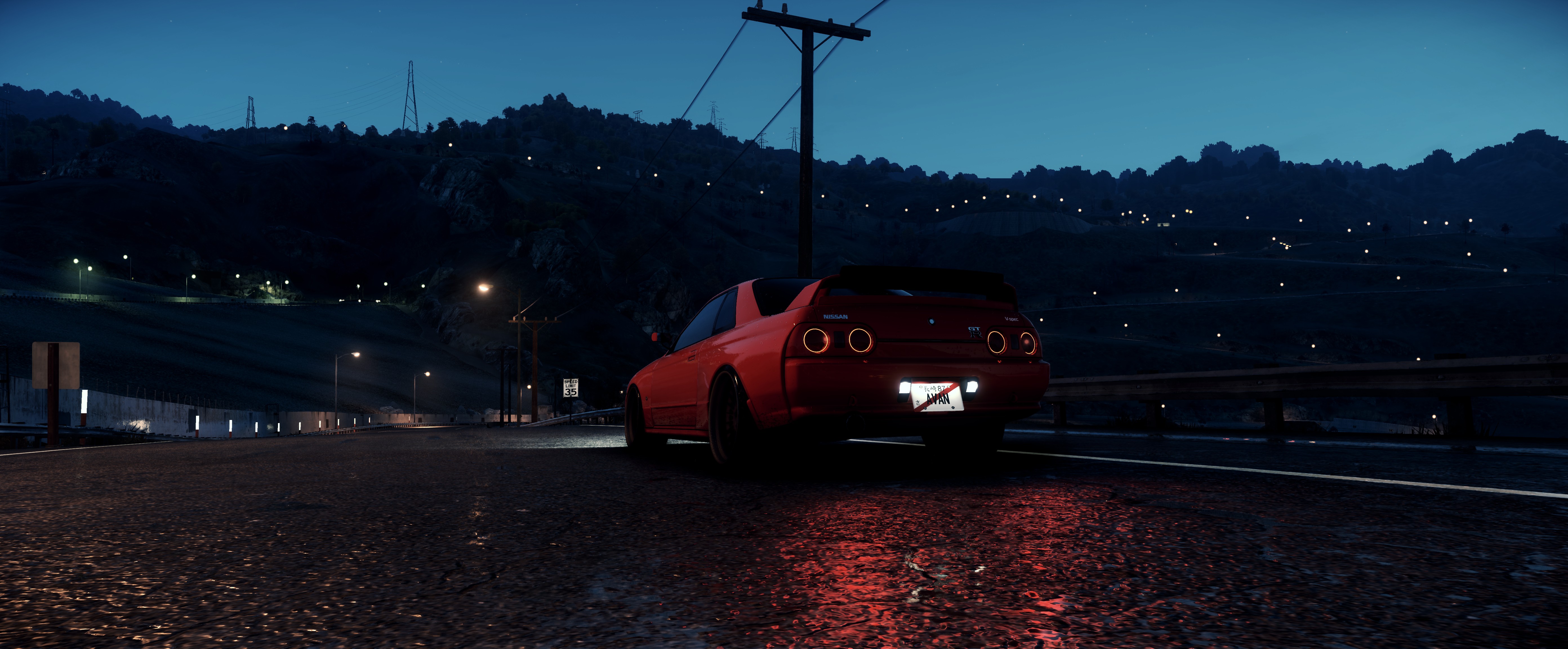 General 5568x2304 Nissan Skyline R32 Need for Speed Need for Speed 2015 car Nissan Skyline Nissan video games
