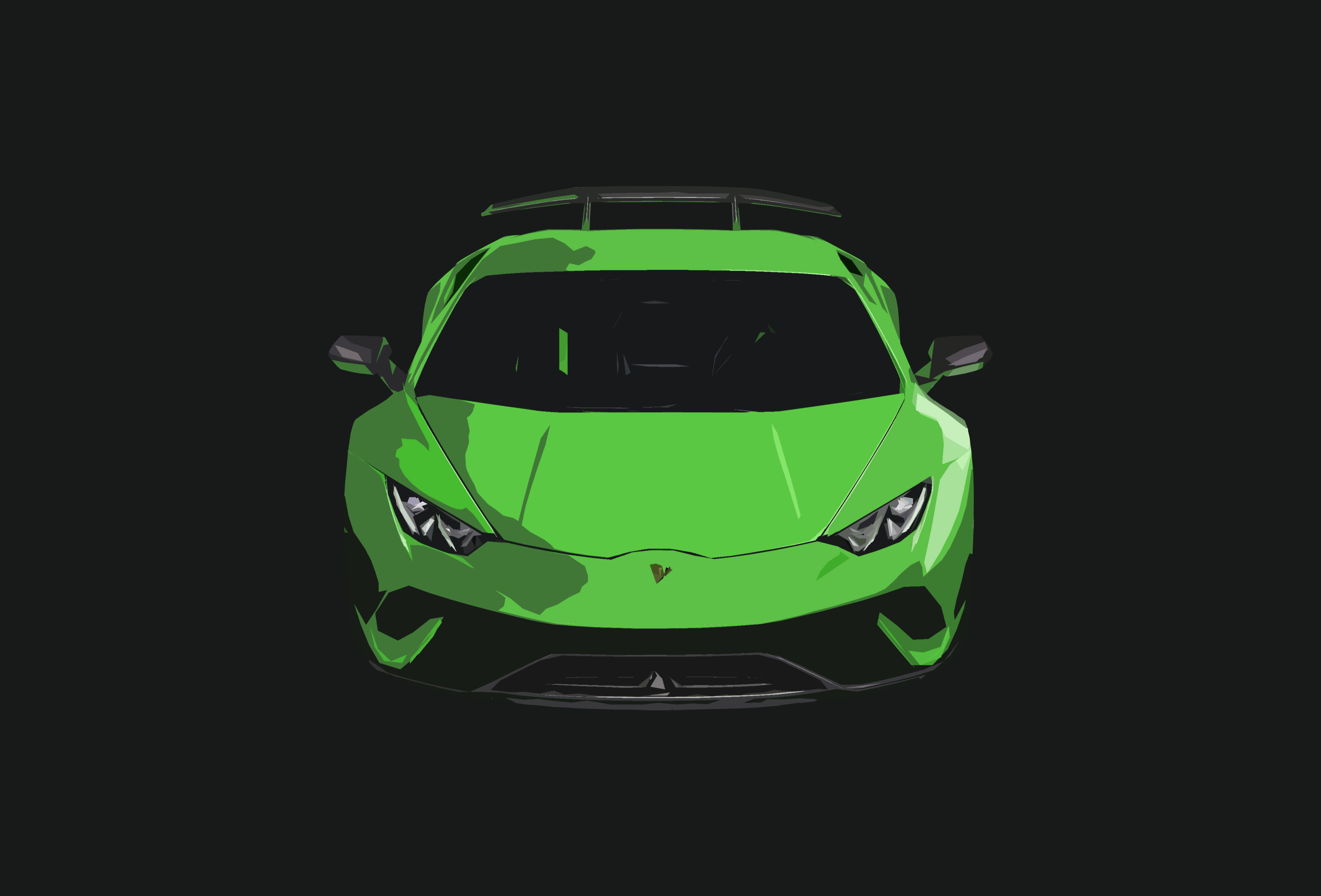 General 4096x2779 car vehicle Lamborghini Lamborghini Huracan green