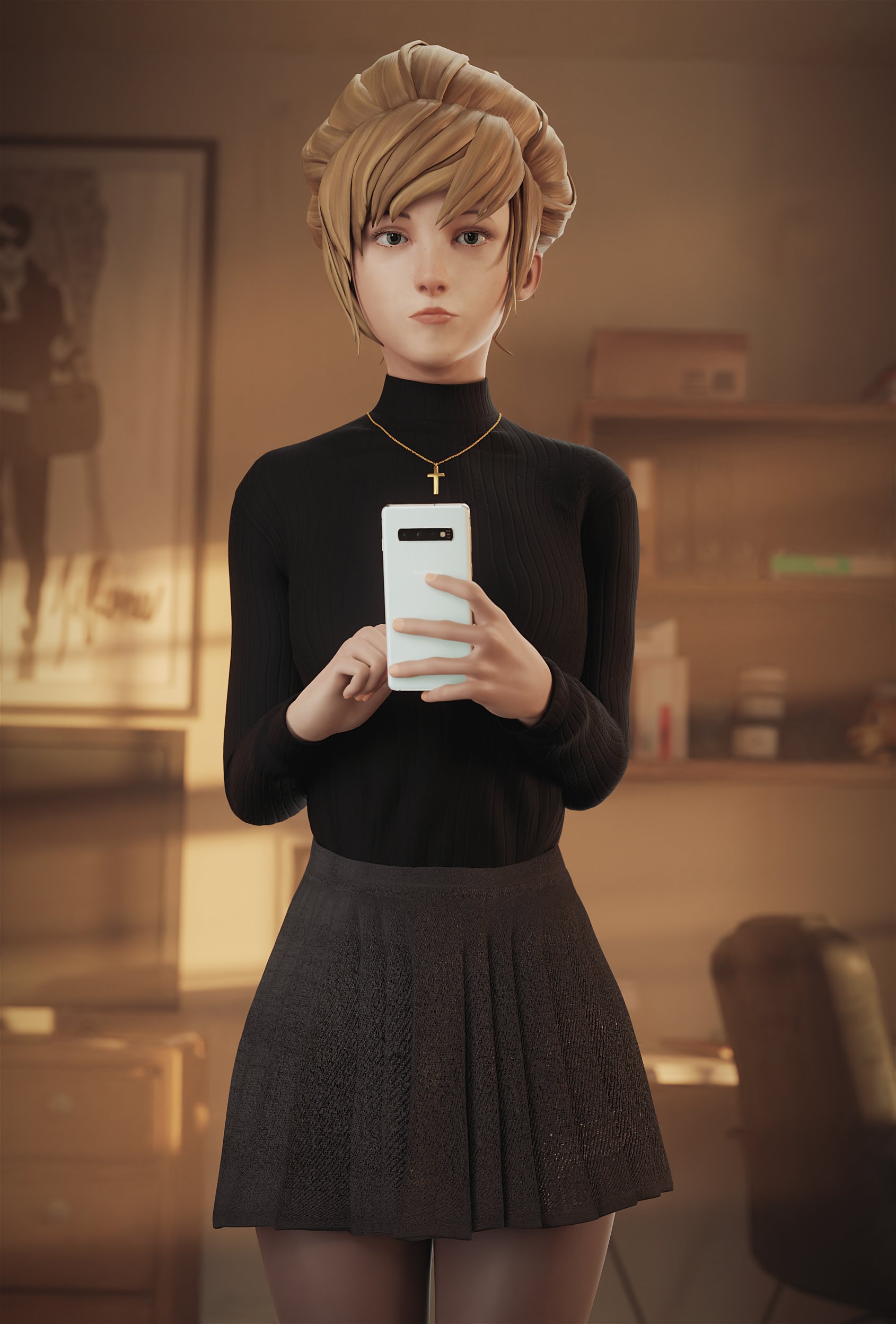 General 1690x2496 Life Is Strange selfies skirt video game girls CGI Kate (Life is Strange) FUGTRUP