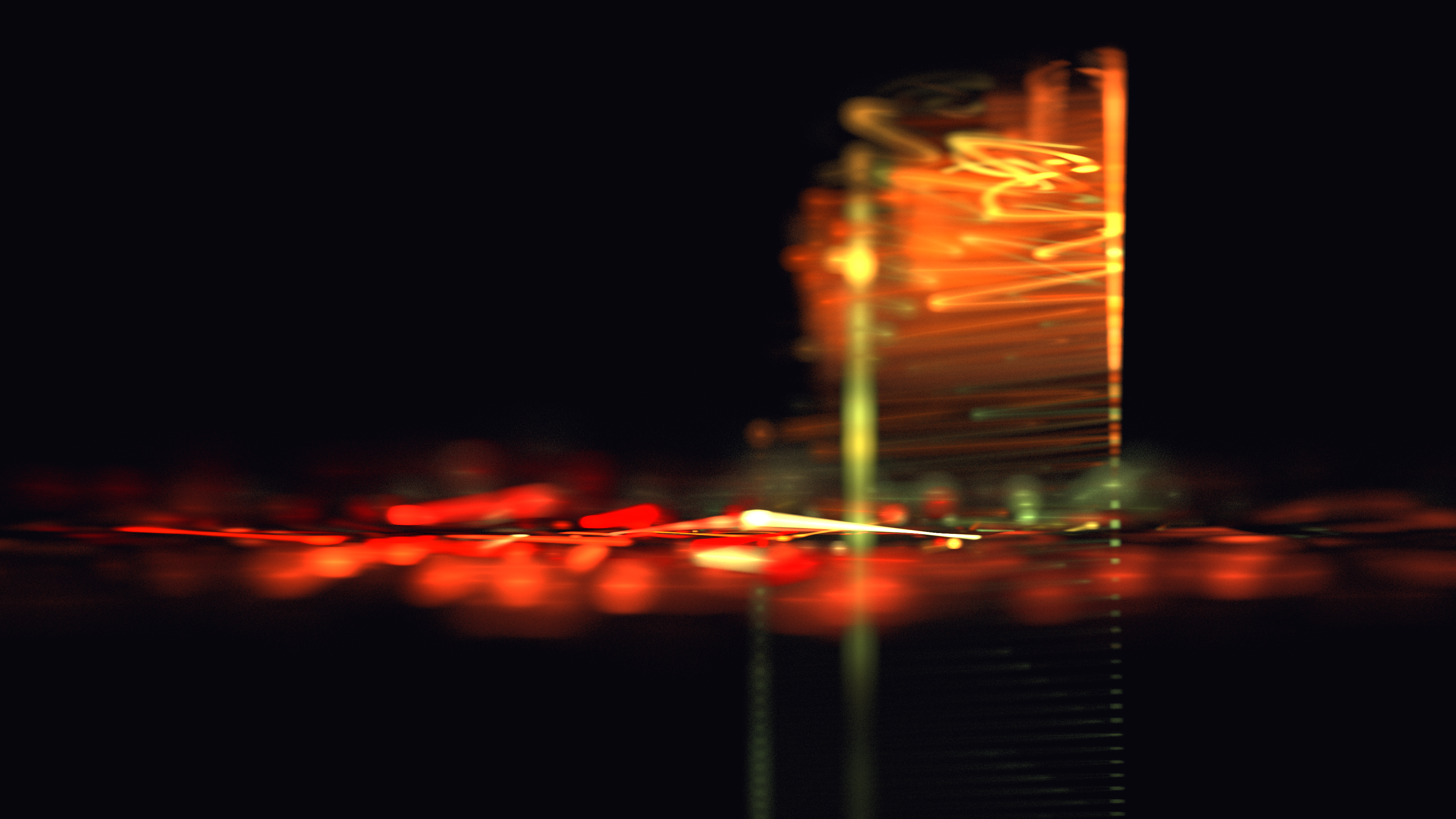 General 3840x2160 abstract 3D Abstract Apophysis red