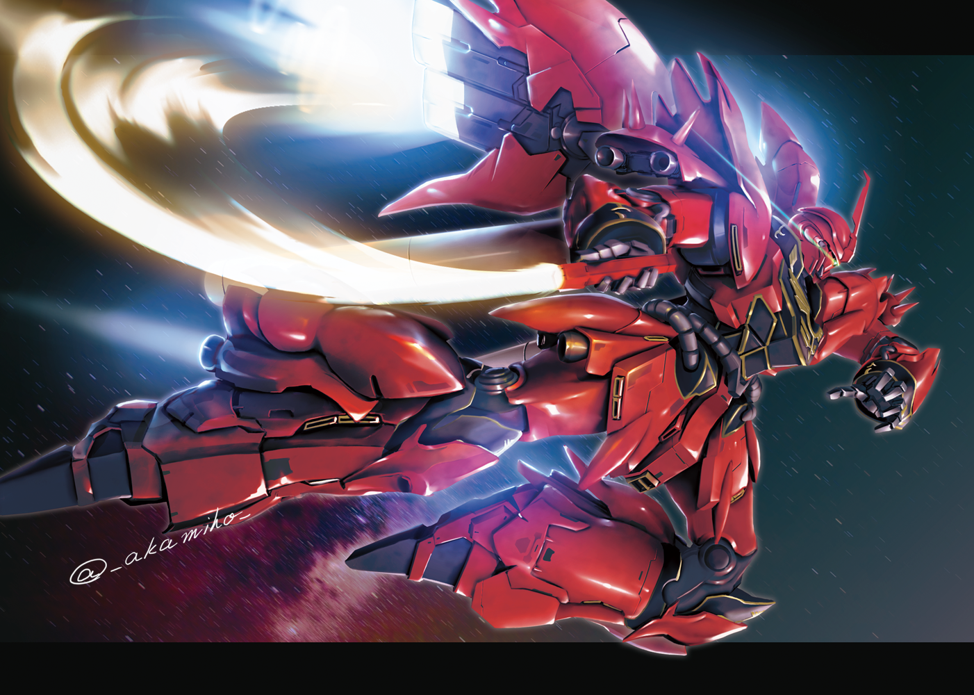 Anime 1402x1000 anime mechs Mobile Suit Gundam Unicorn Sinanju Mobile Suit Super Robot Taisen artwork digital art fan art