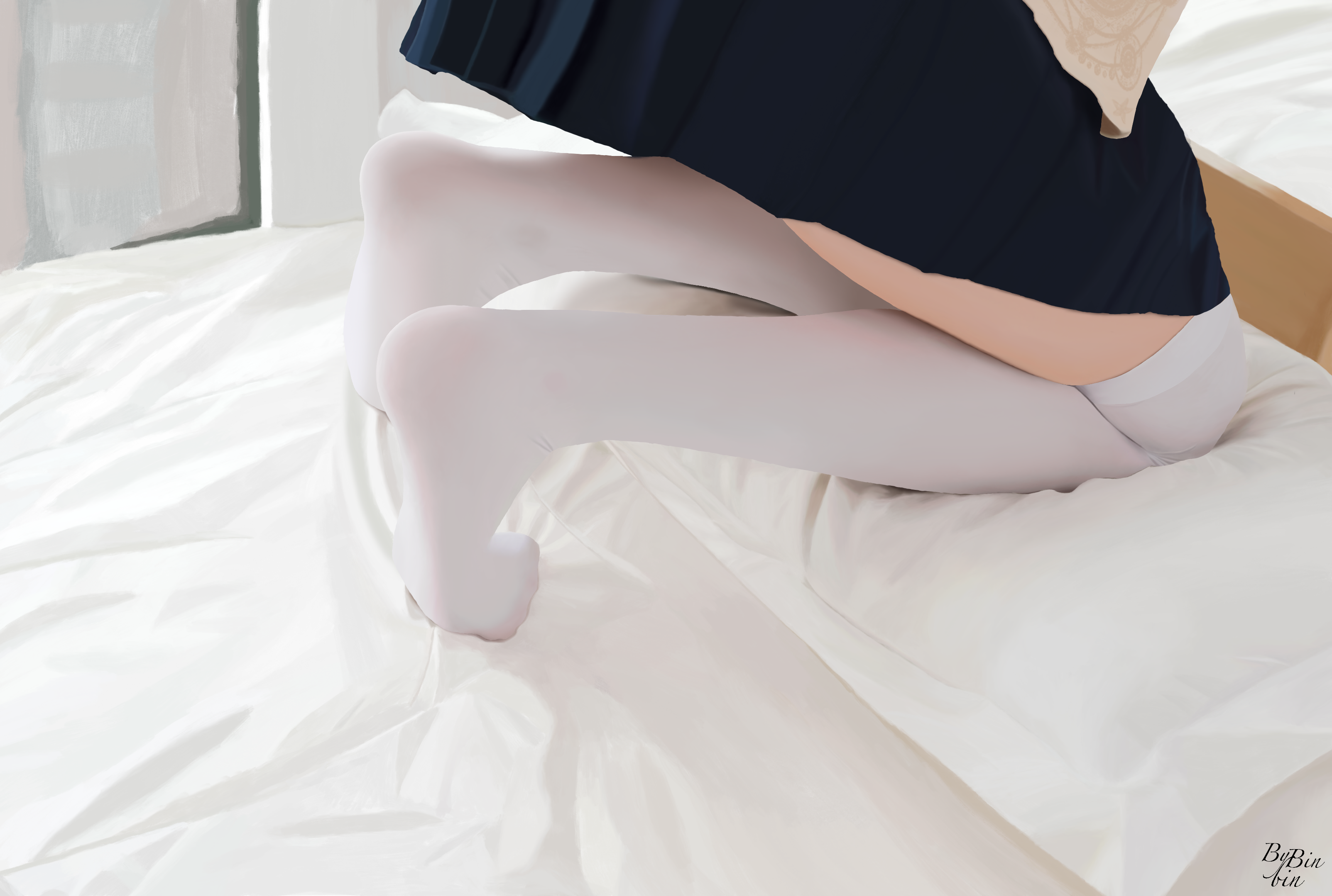 General 3208x2160 fantasy girl CGI stockings