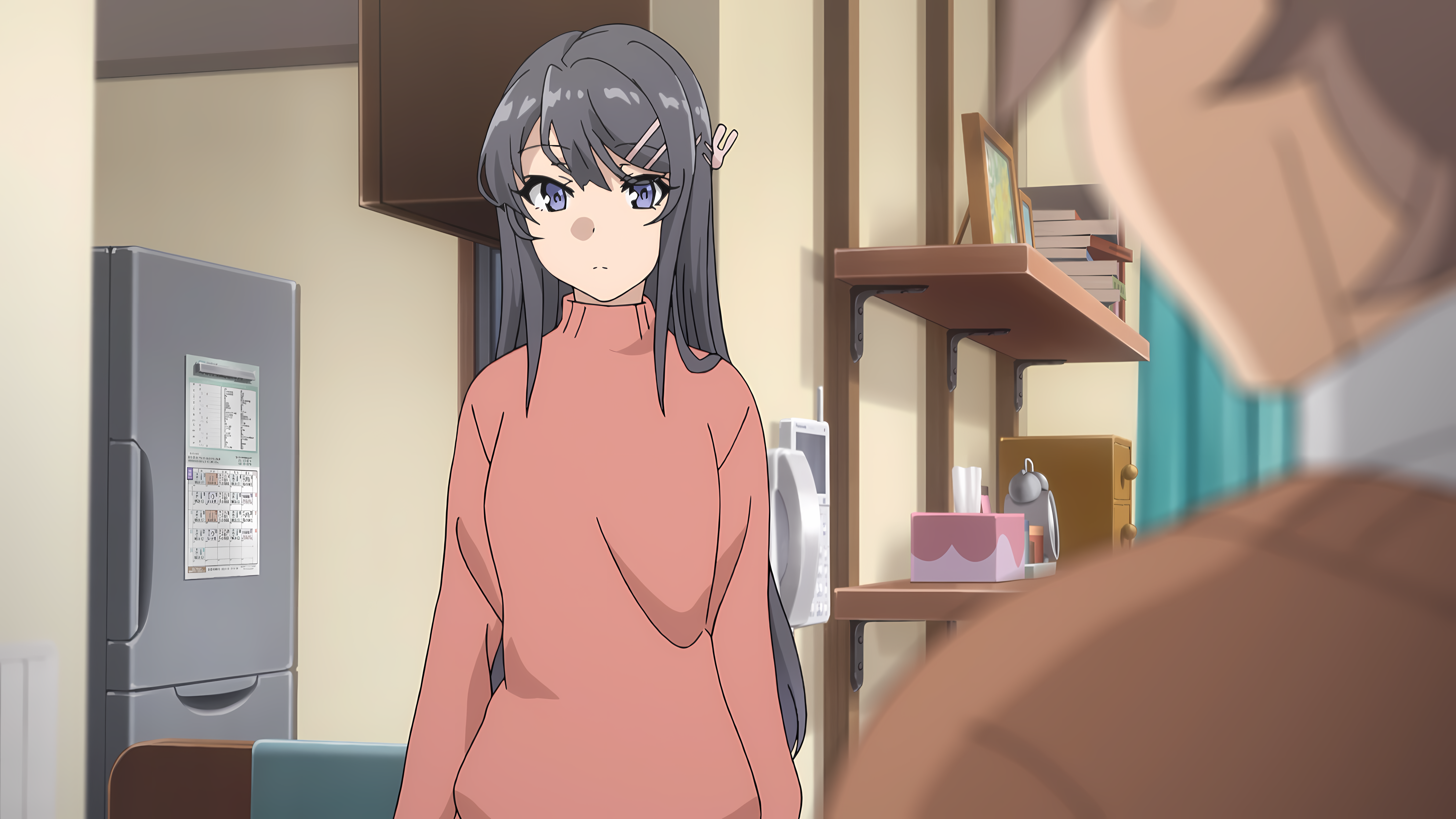 Anime 7680x4320 Sakurajima Mai Seishun Buta Yarō wa Bunny Girl-senpai no Yume wo Minai anime