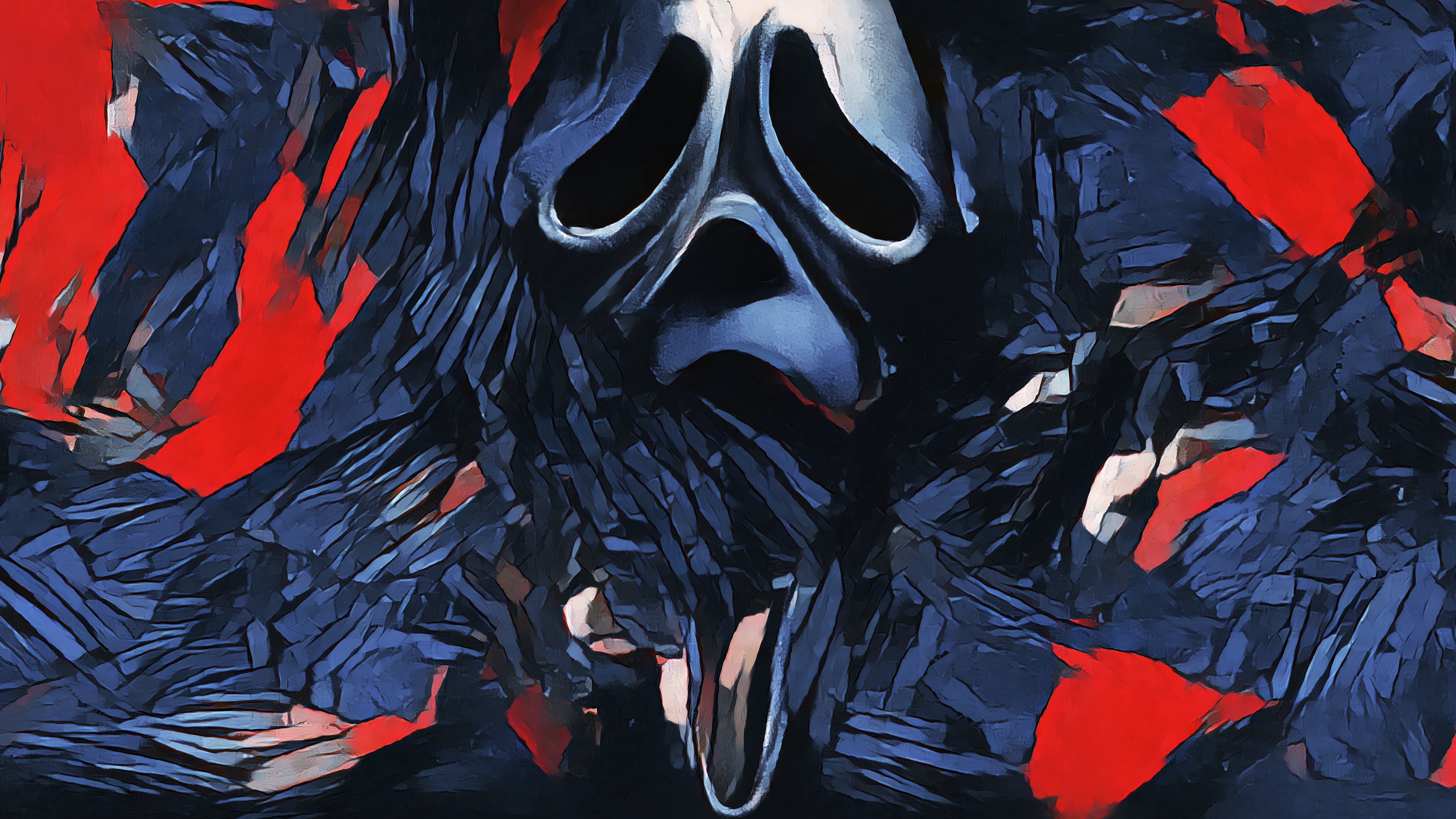 General 5676x3192 dar0z Scream mask ghostface horror movies