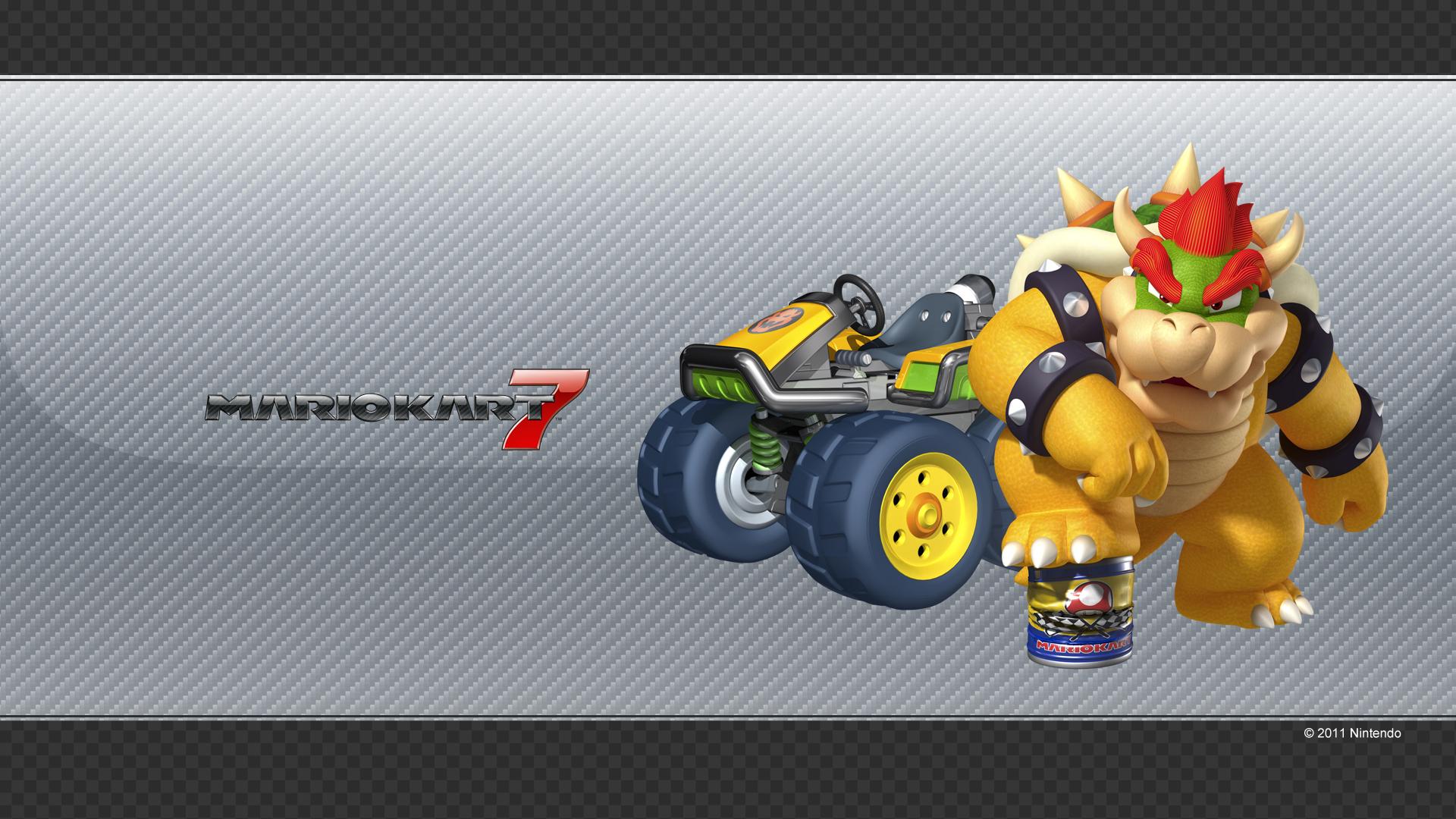 General 1920x1080 Bowser Mario Kart 7 Nintendo Mario Kart video games
