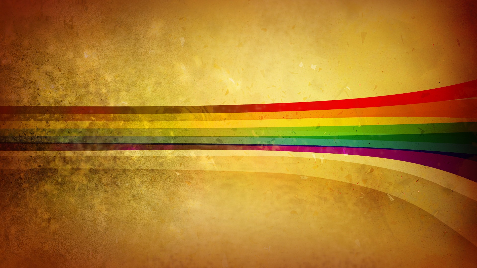 General 1920x1080 abstract rainbows grunge