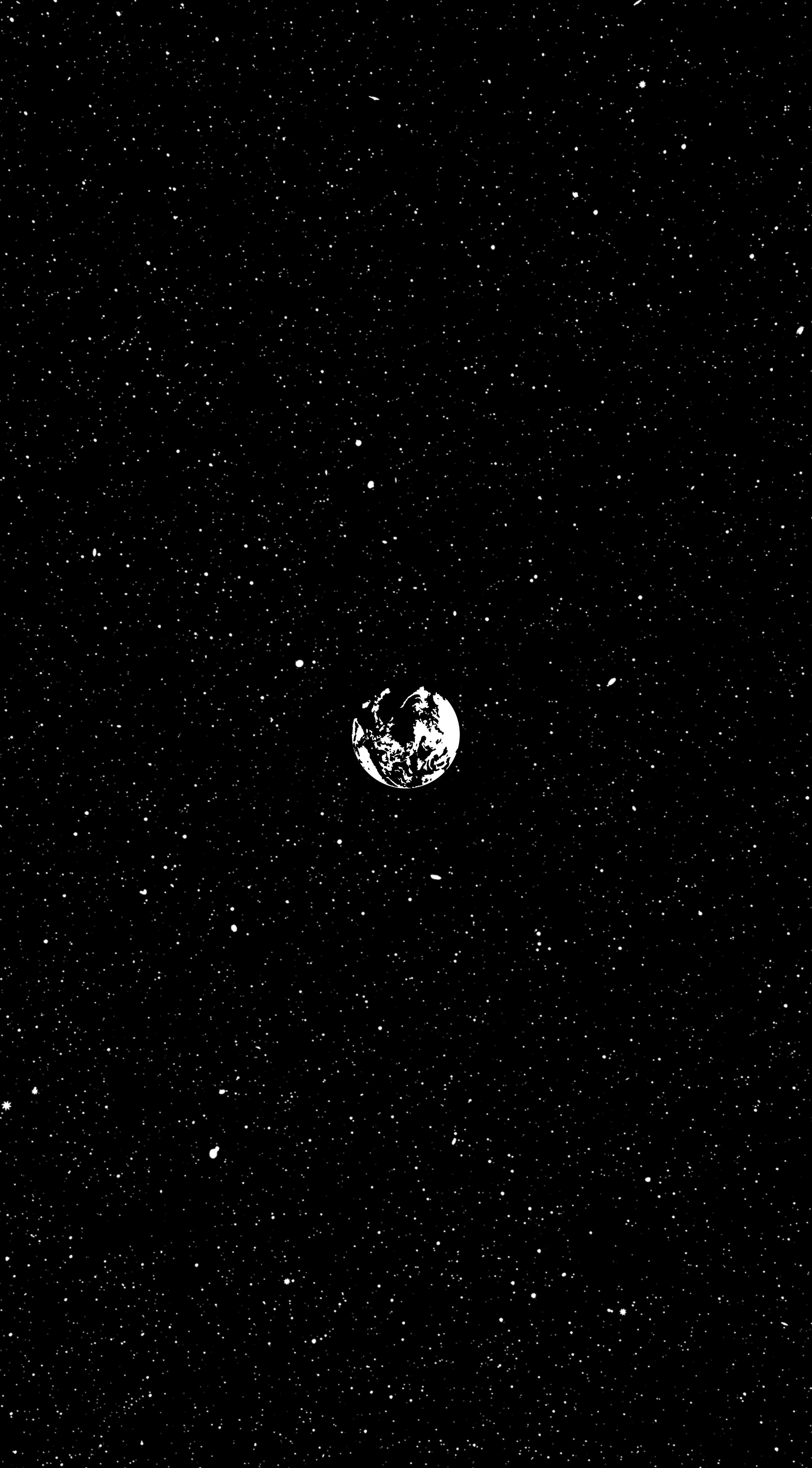 General 1910x3450 space planet minimalism fan art