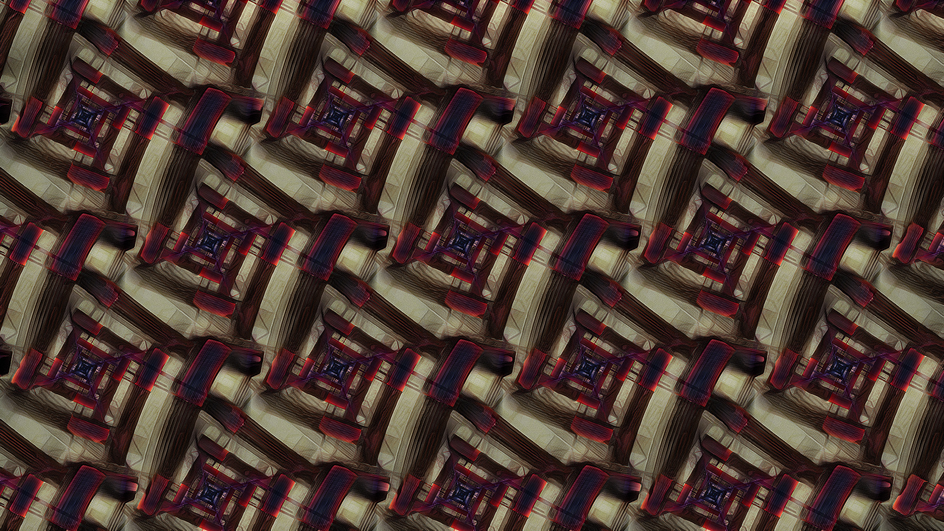 General 1920x1080 abstract fractal pattern digital art 3D fractal