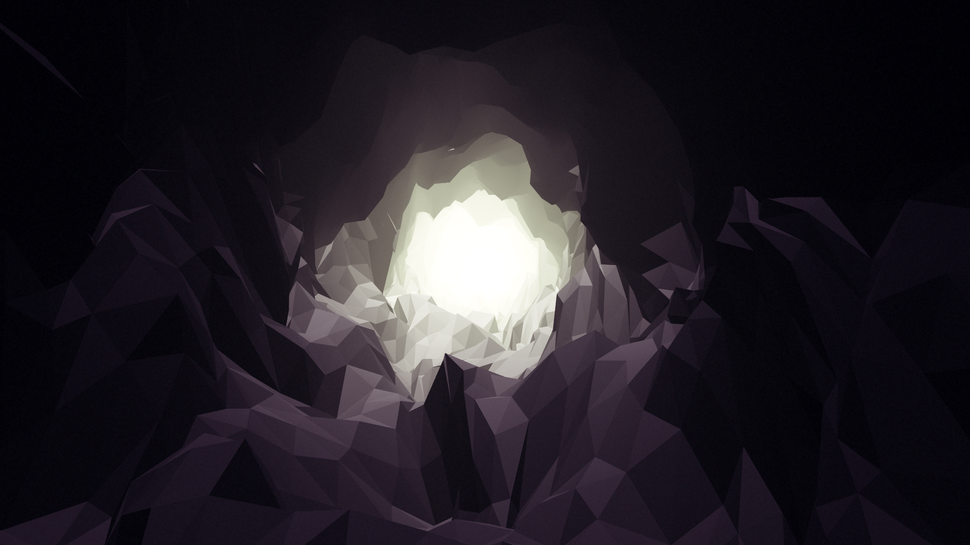 General 1920x1080 digital art cave abstract dark