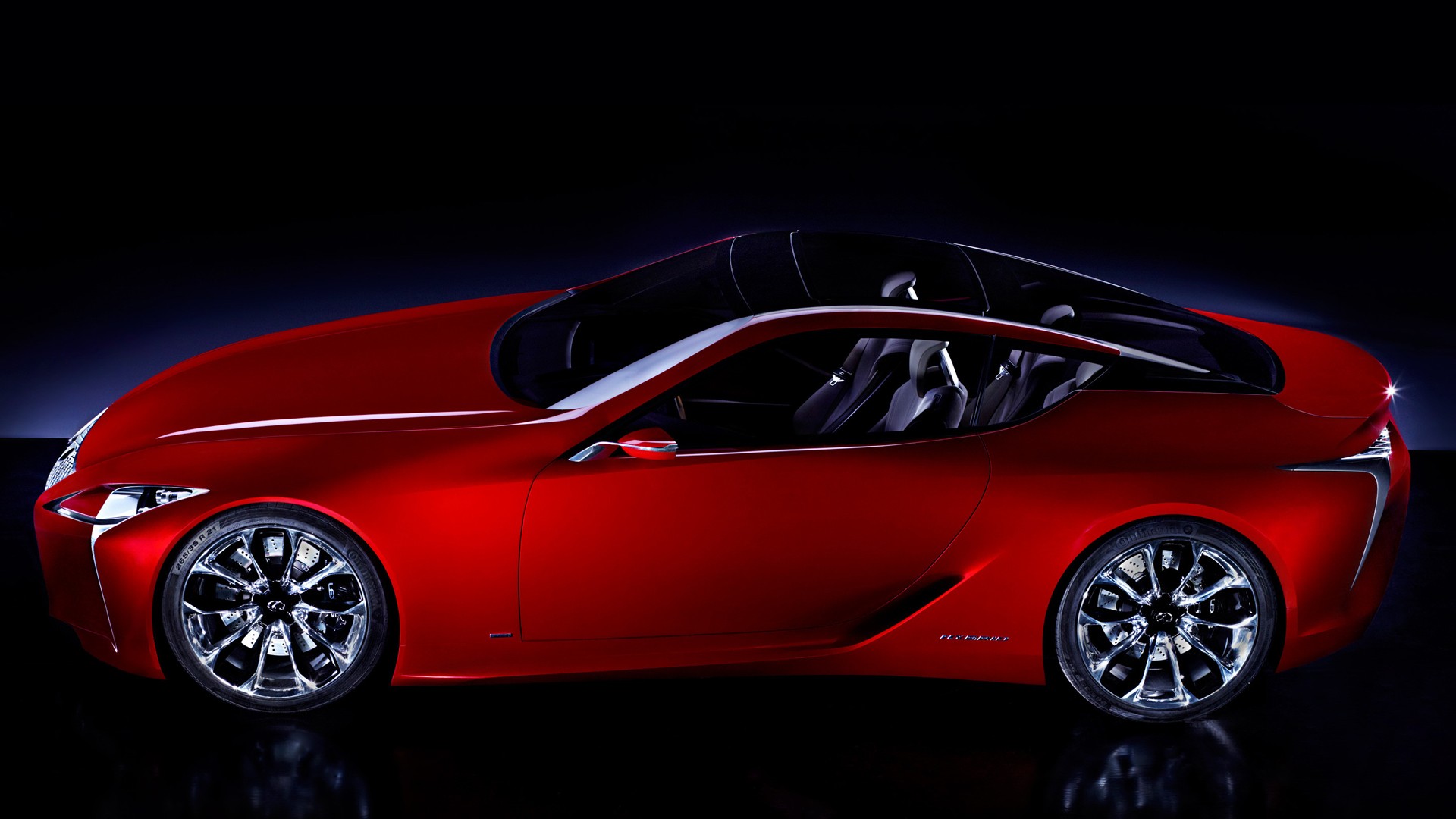 General 1920x1080 Lexus car vehicle red cars side view Lexus LF-LC Japanese cars