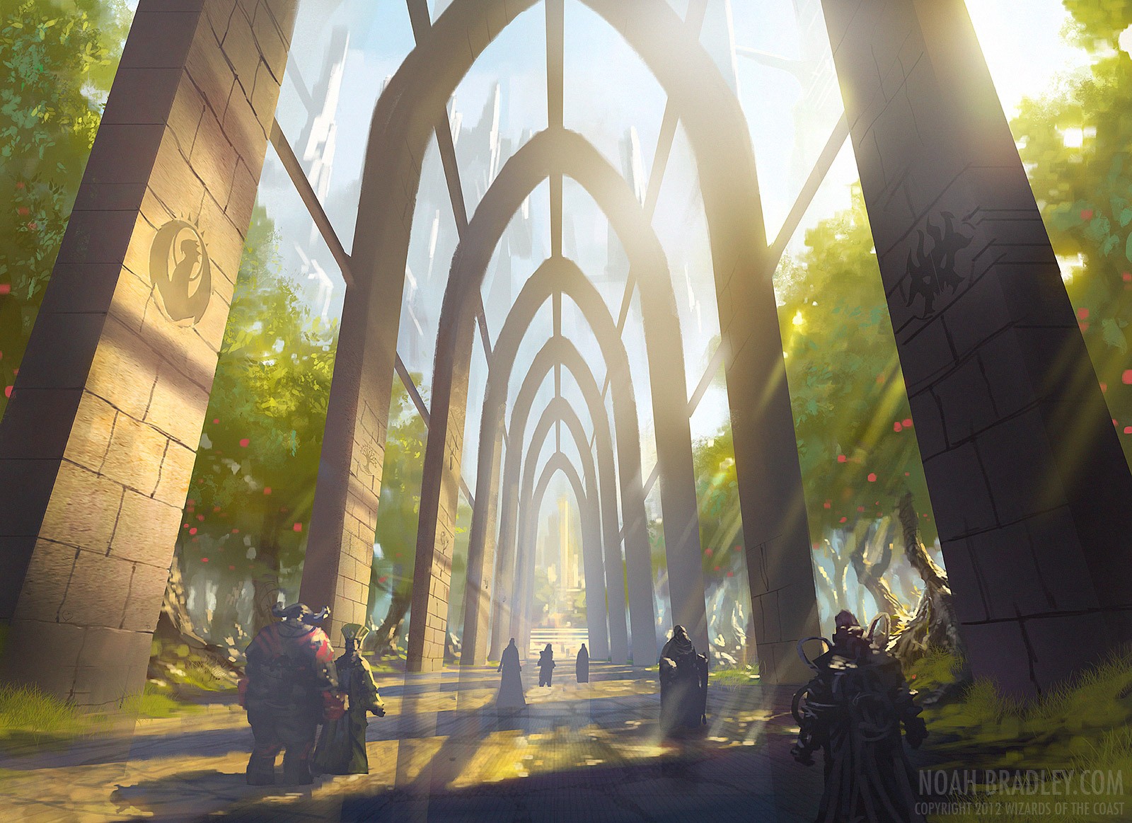 General 1600x1163 Magic: The Gathering gamer fantasy art fantasy city