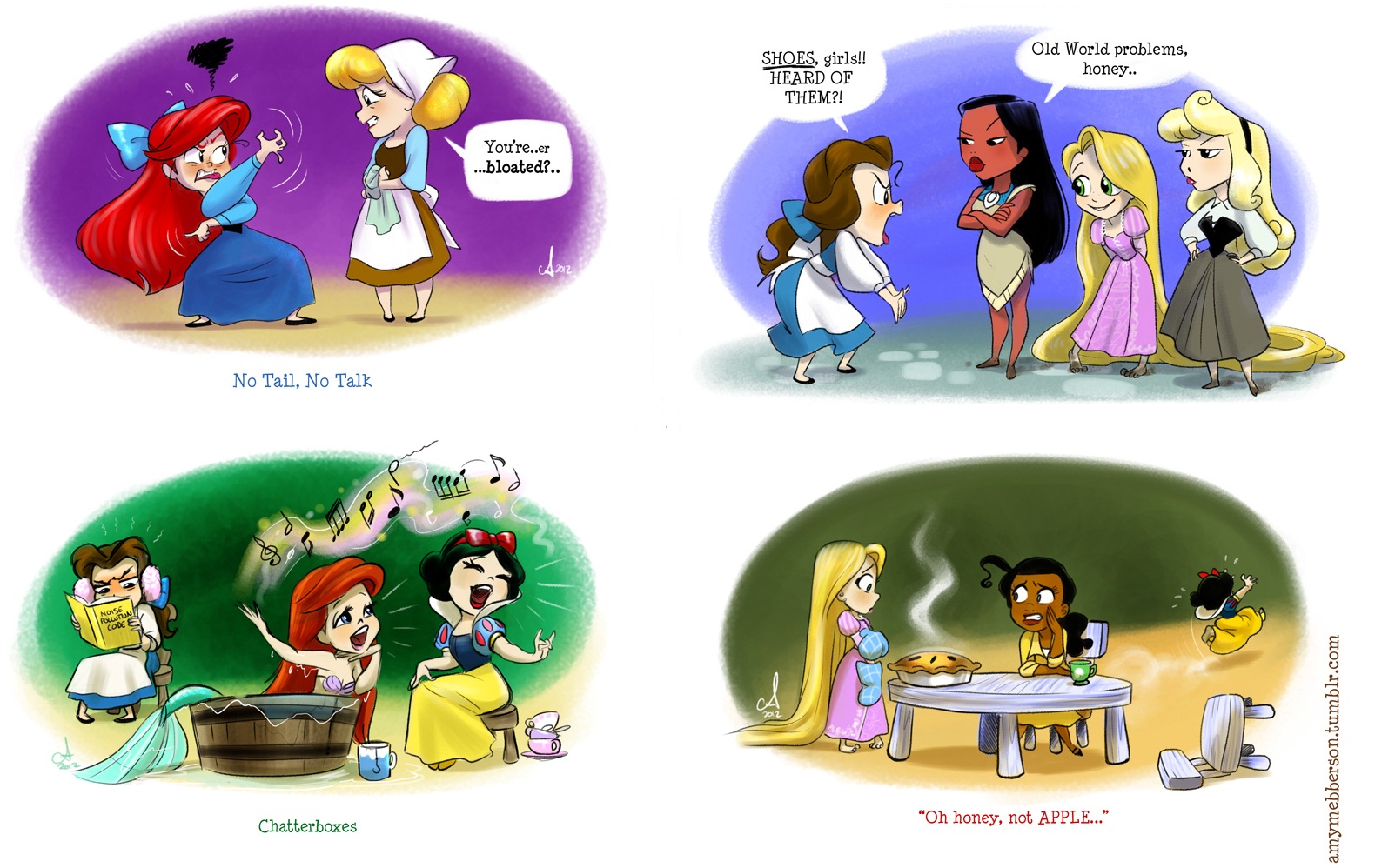 General 1580x998 cartoon Walt Disney fairy tale collage