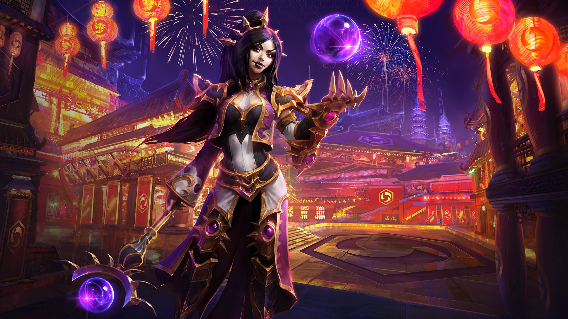 General 1920x1080 Li-Ming Blizzard Entertainment Heroes of the Storm video game girls fantasy girl