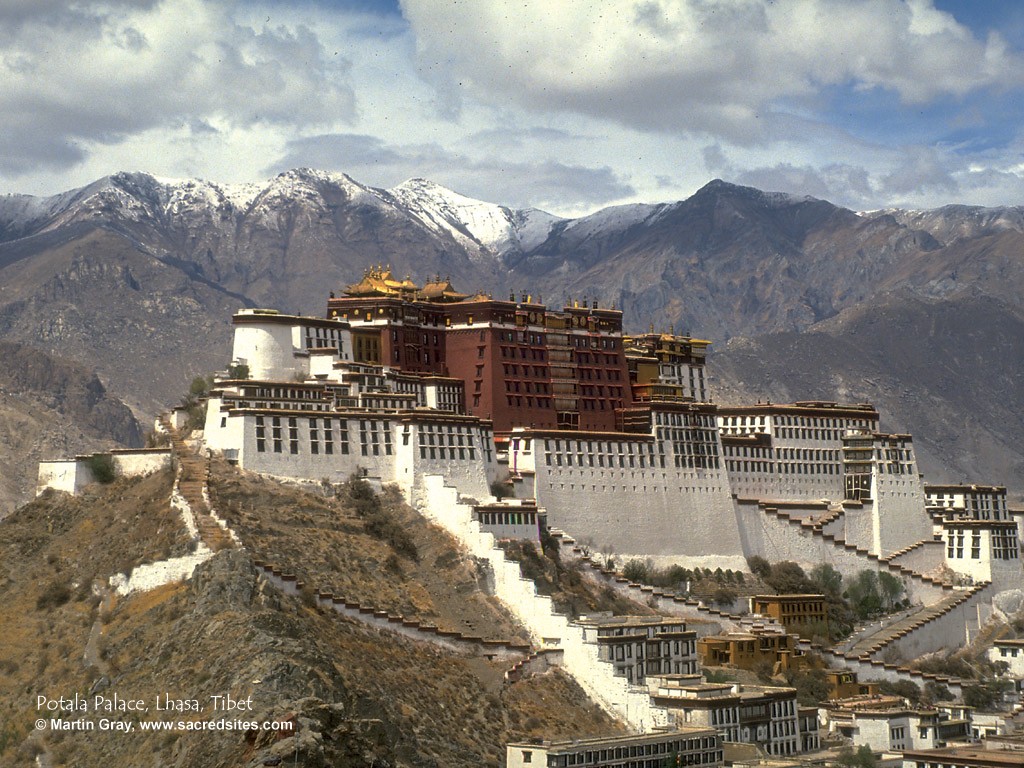 General 1024x768 Asia building Tibet Lhasa Potala Palace