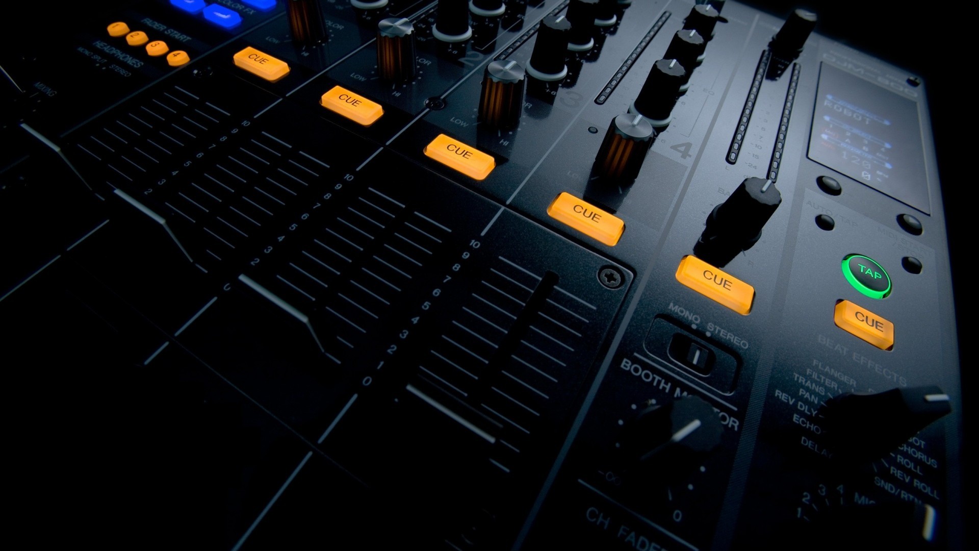 General 1920x1080 studios amplifiers music panels machine mixing consoles backlighting