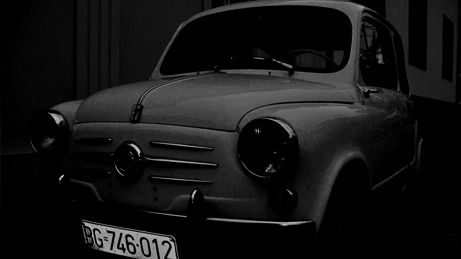 General 1920x1080 old car Serbia numbers dark vehicle