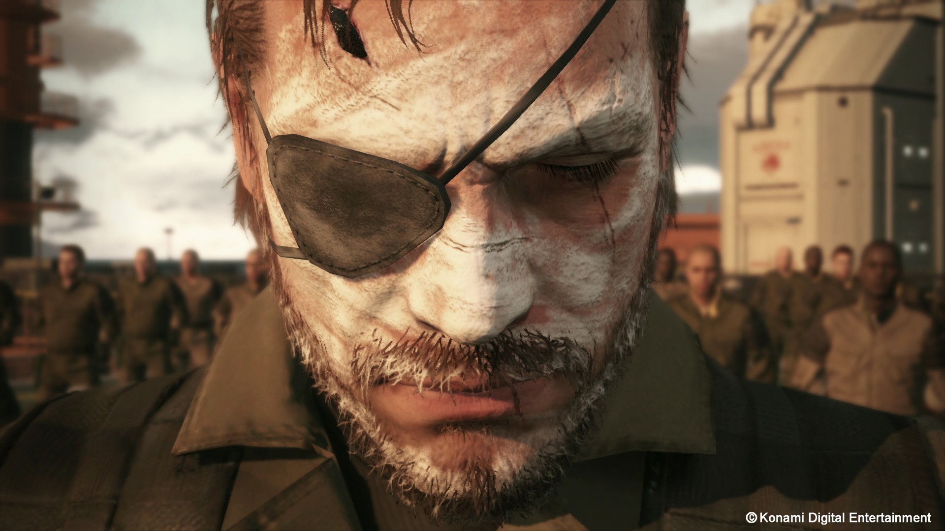 General 1920x1080 Metal Gear Solid V: The Phantom Pain video games Metal Gear Venom Snake Metal Gear Solid face video game characters video game men konami eyepatches