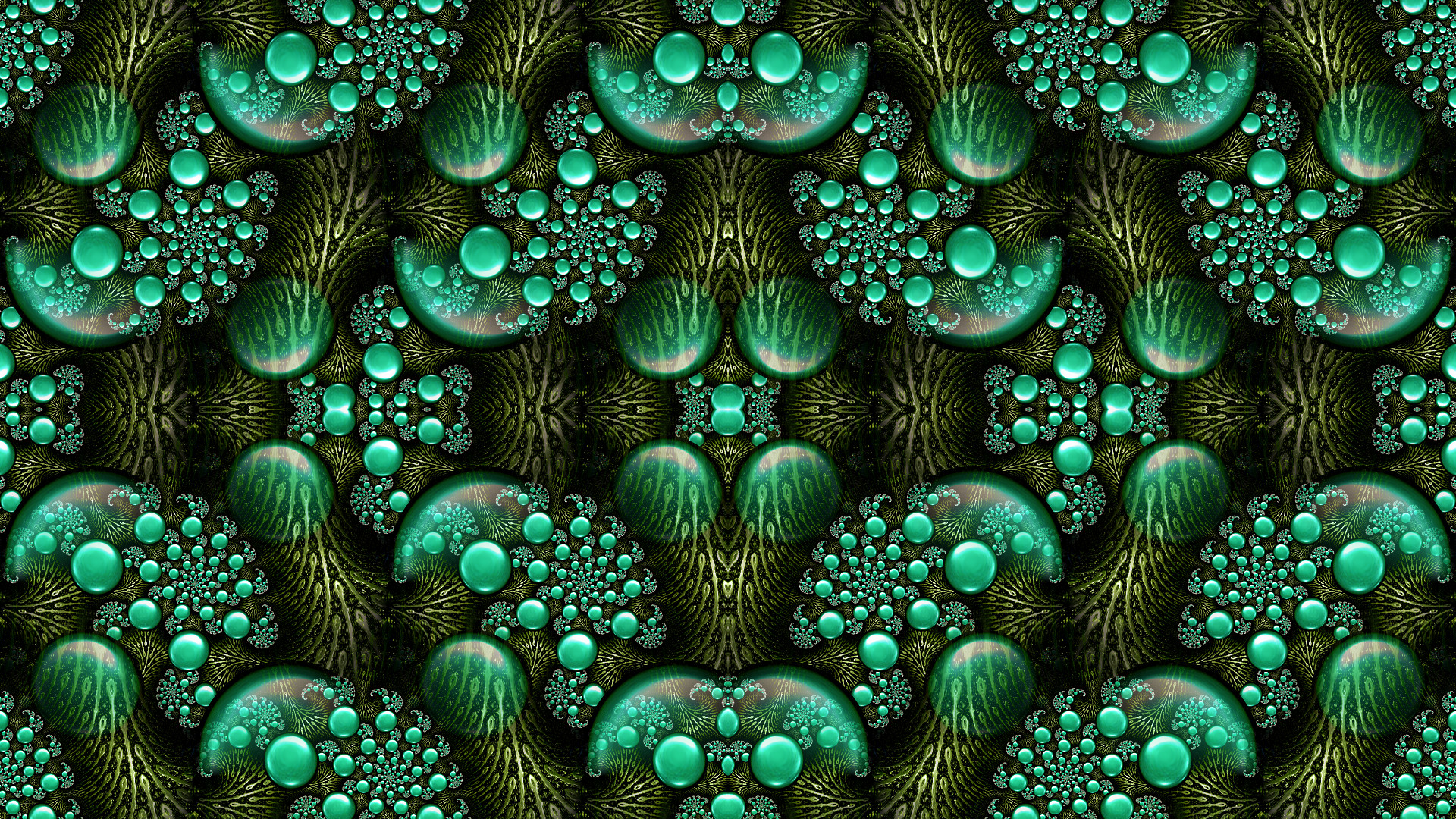 General 1920x1080 abstract pattern symmetry fractal