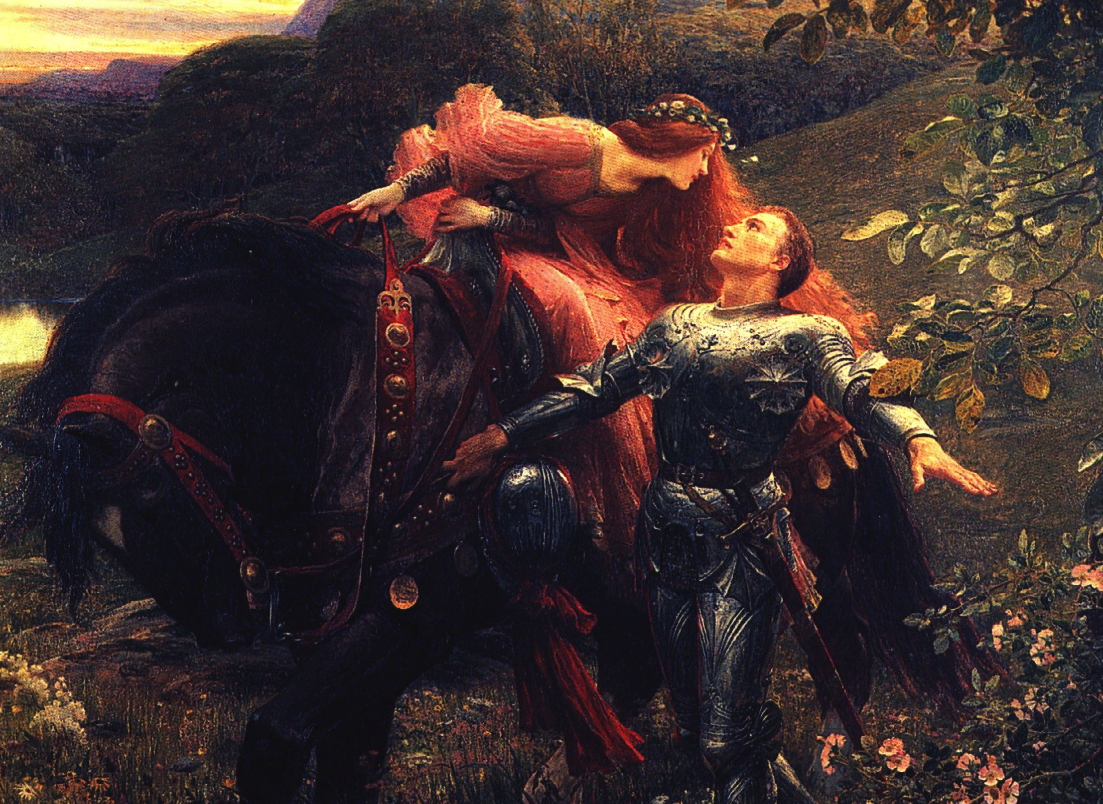 General 2214x1614 classic art painting knight romance