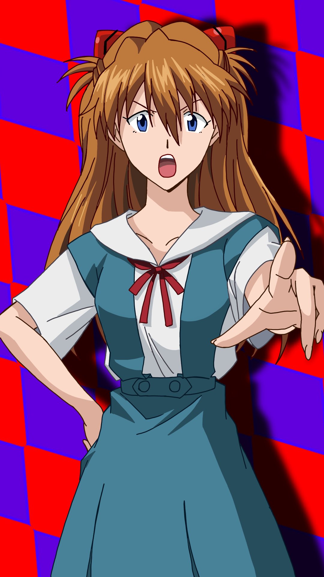 Anime 1080x1920 Neon Genesis Evangelion Asuka Langley Soryu anime girls