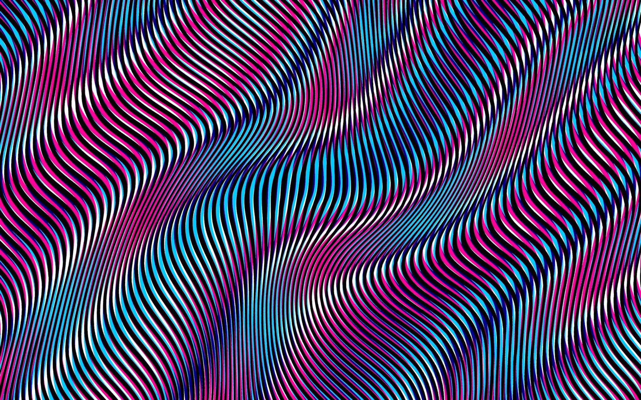General 2048x1280 optical illusion abstract texture surreal digital art