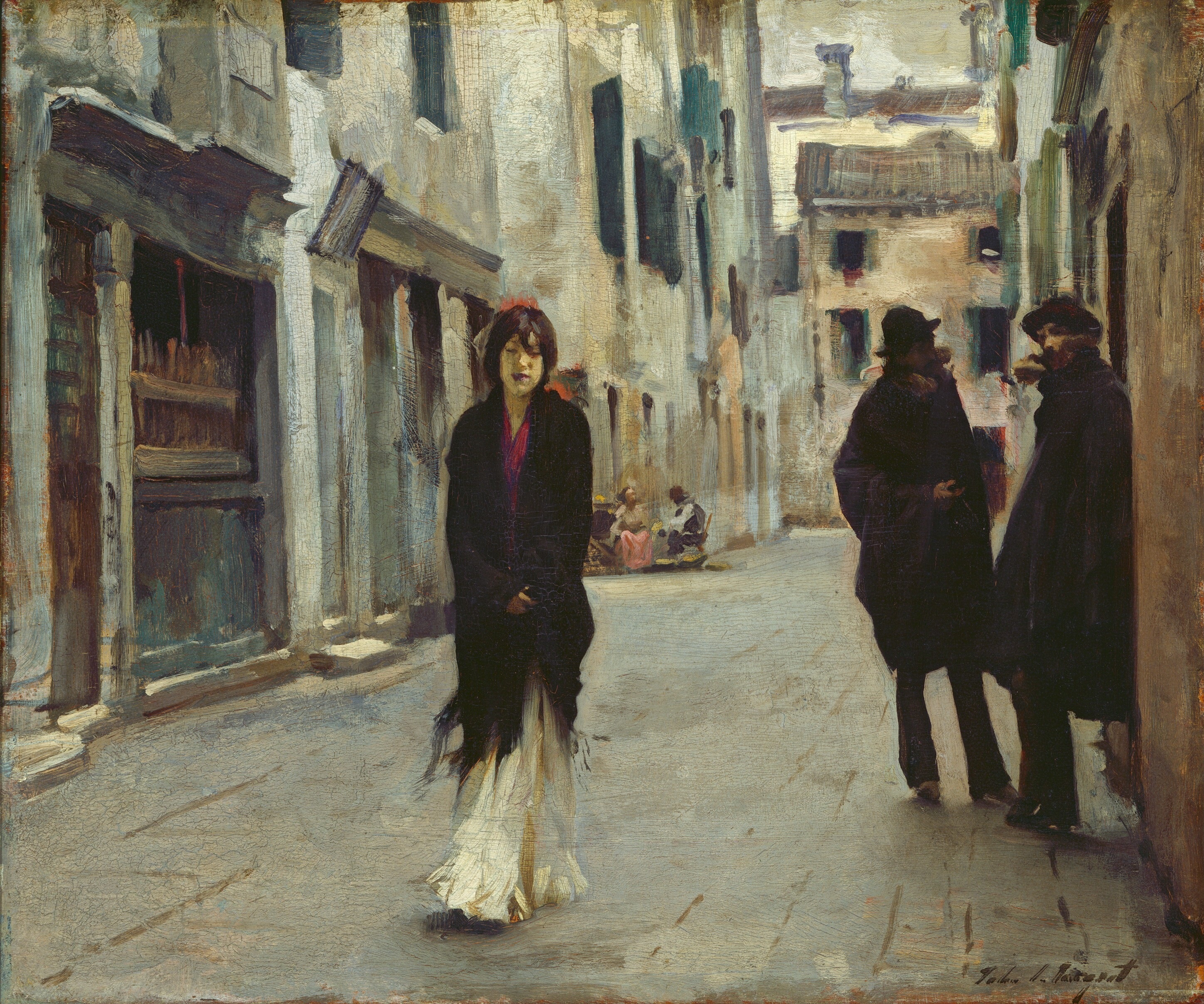 General 2895x2415 John Singer Sargent classic art painting city women