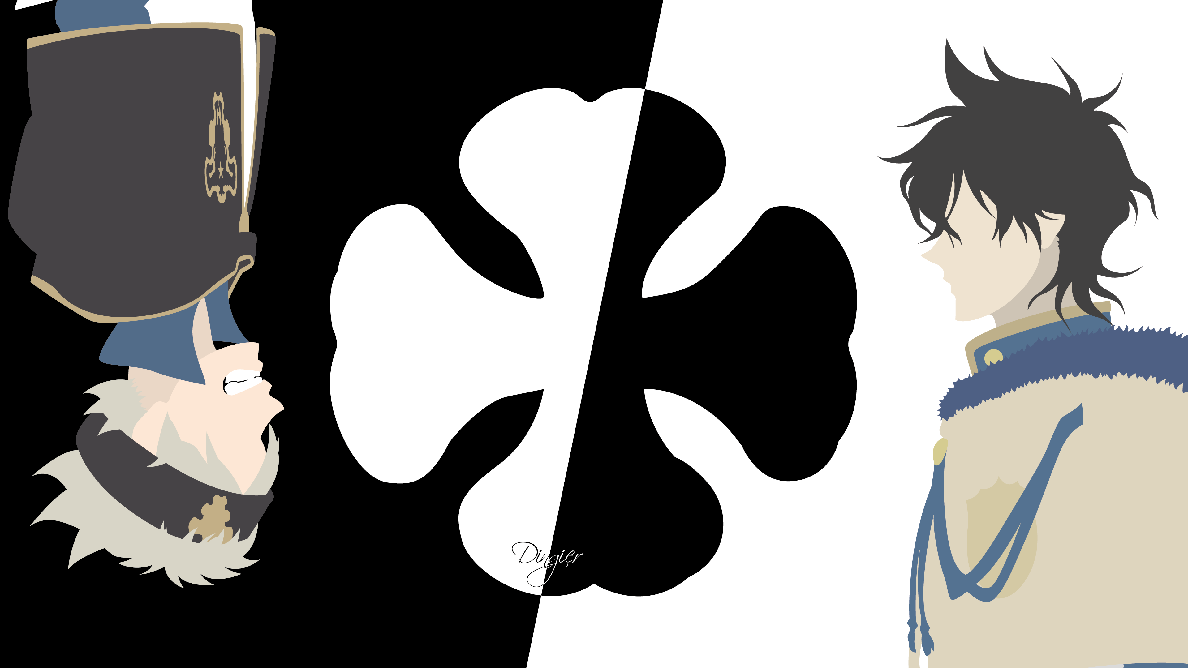 Anime 3840x2160 anime anime boys Black Clover demon Asta Yuno Asta & Yuno