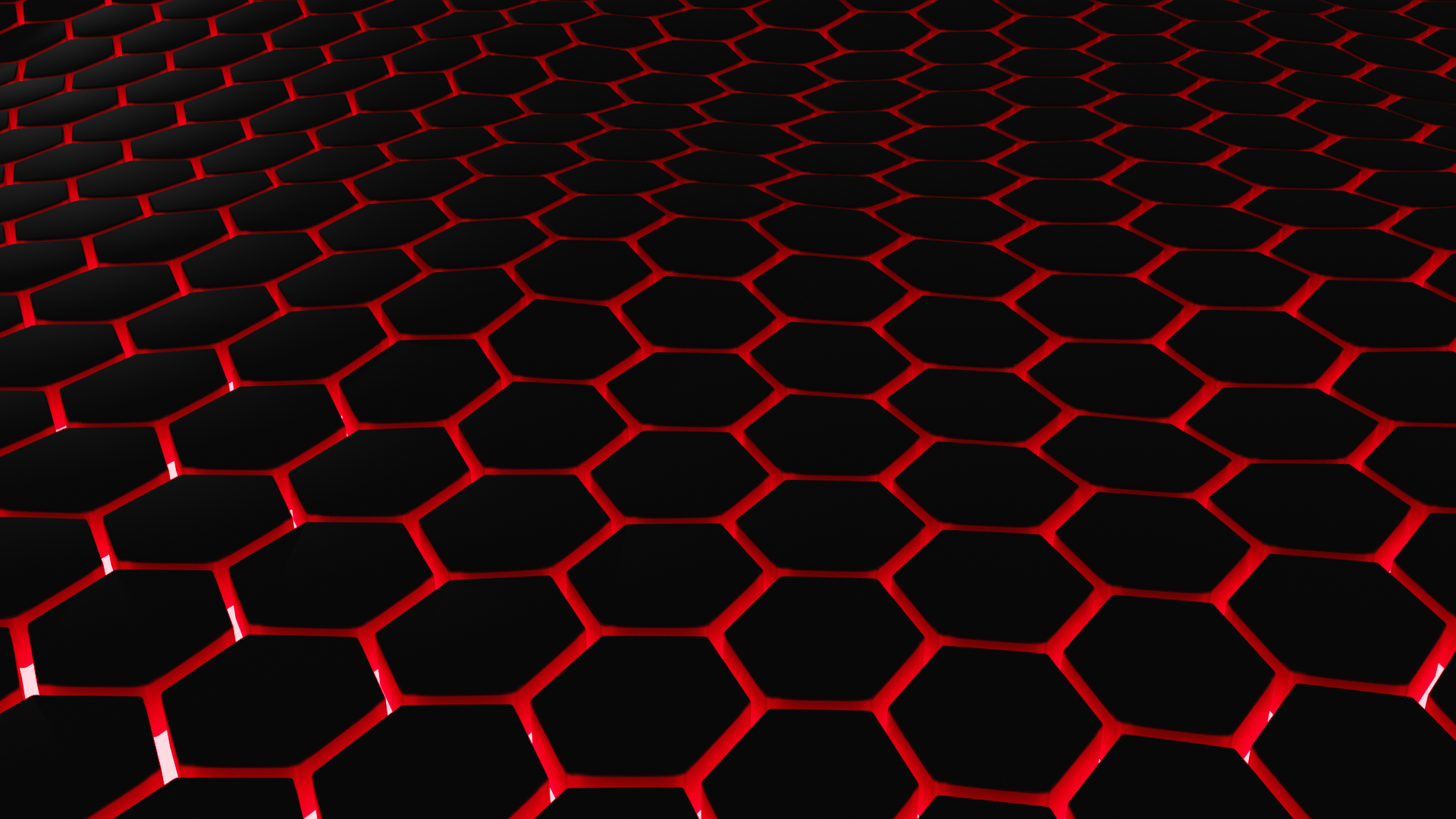 General 1920x1080 hexagon 3D Abstract grid abstract digital art texture