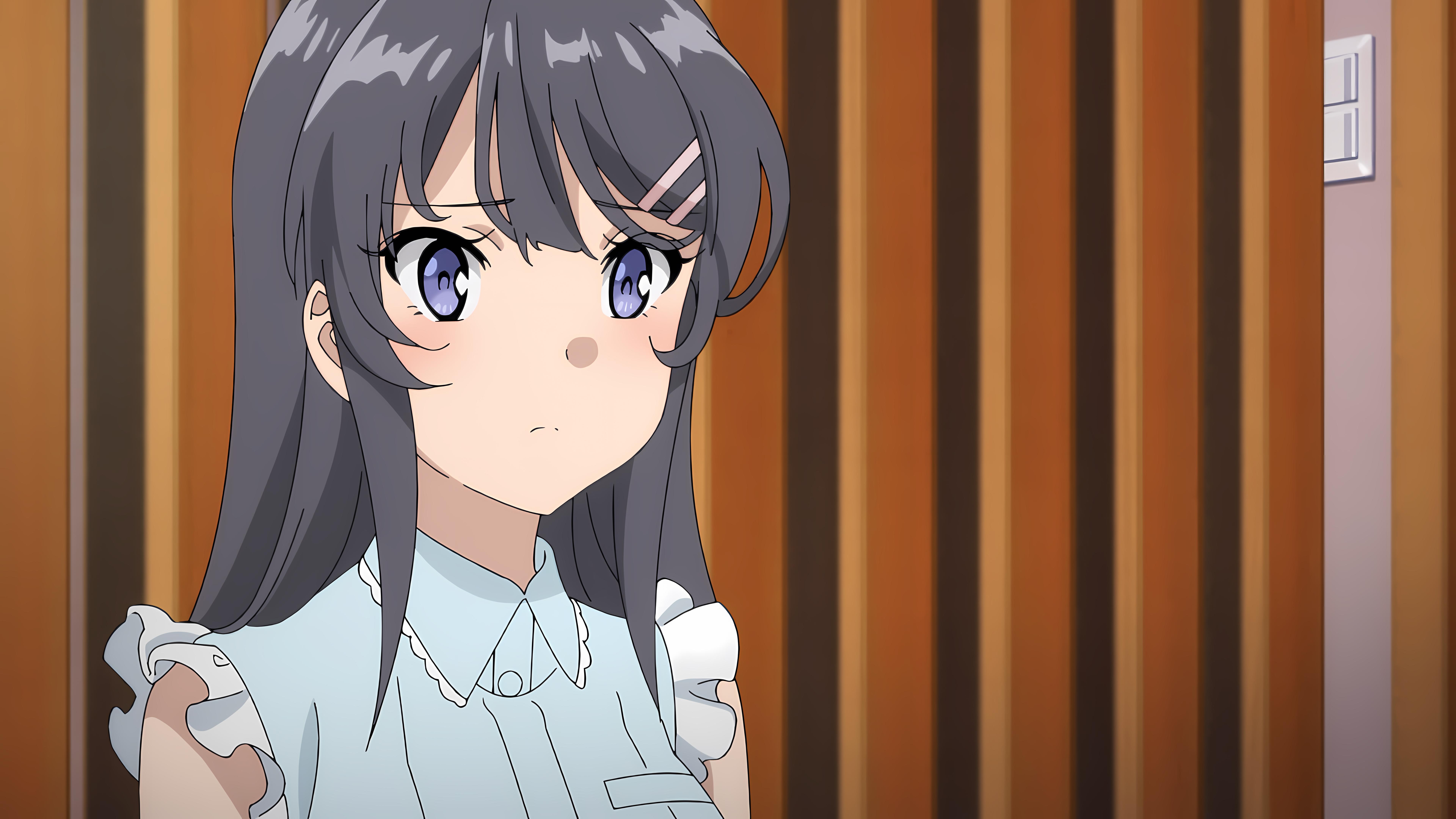 Anime 7680x4320 Sakurajima Mai Seishun Buta Yarō wa Bunny Girl-senpai no Yume wo Minai anime anime girls Anime screenshot