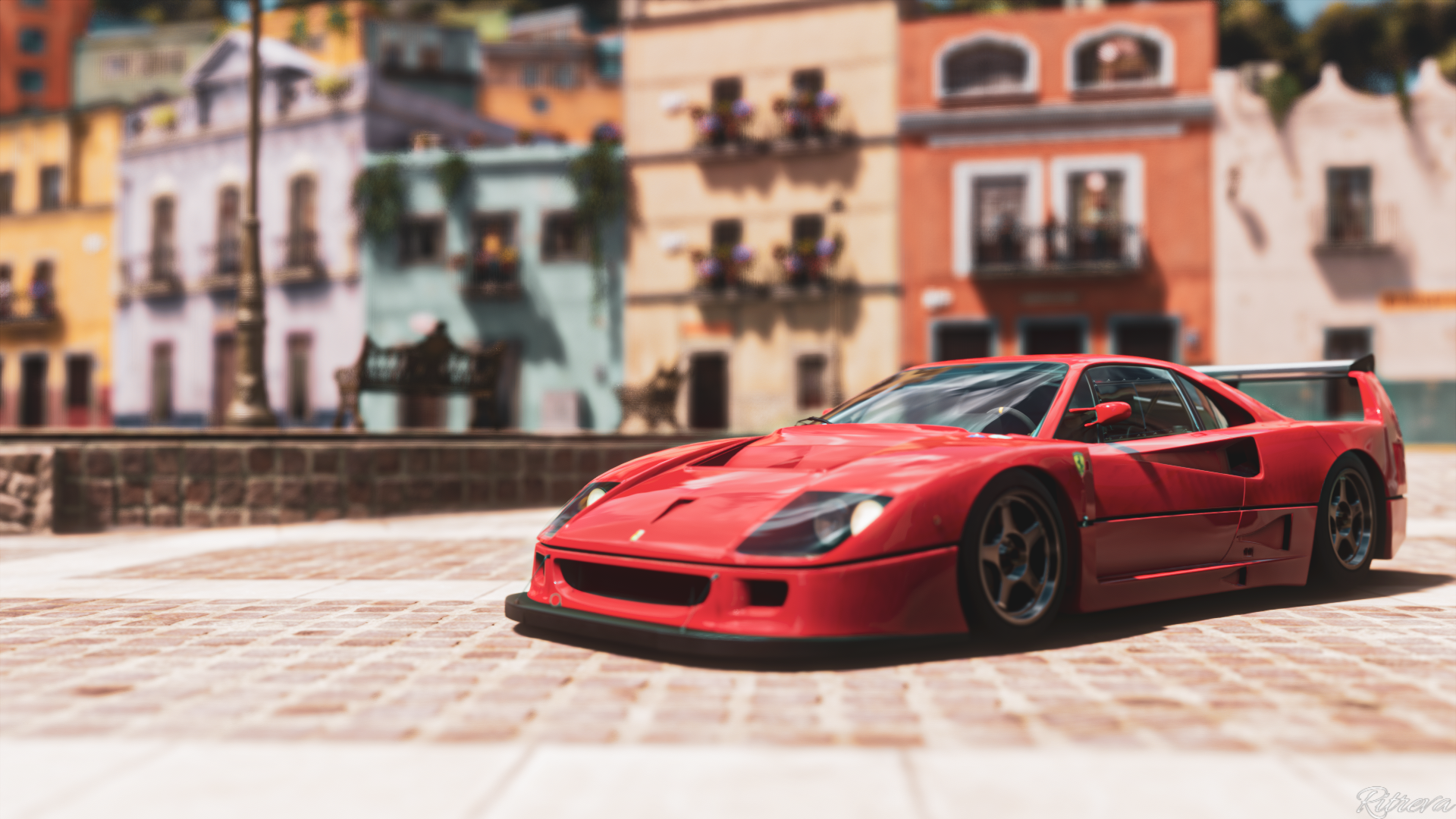General 1920x1080 Forza Horizon 5 Ferrari F40 Competizione video game art car video games Ferrari