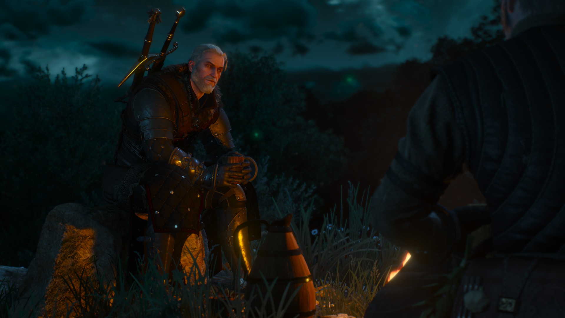 General 1920x1080 The Witcher 3: Wild Hunt The Witcher 3: Wild Hunt - Blood and Wine Toussaint Geralt of Rivia The Witcher CD Projekt RED video games video game characters Book characters