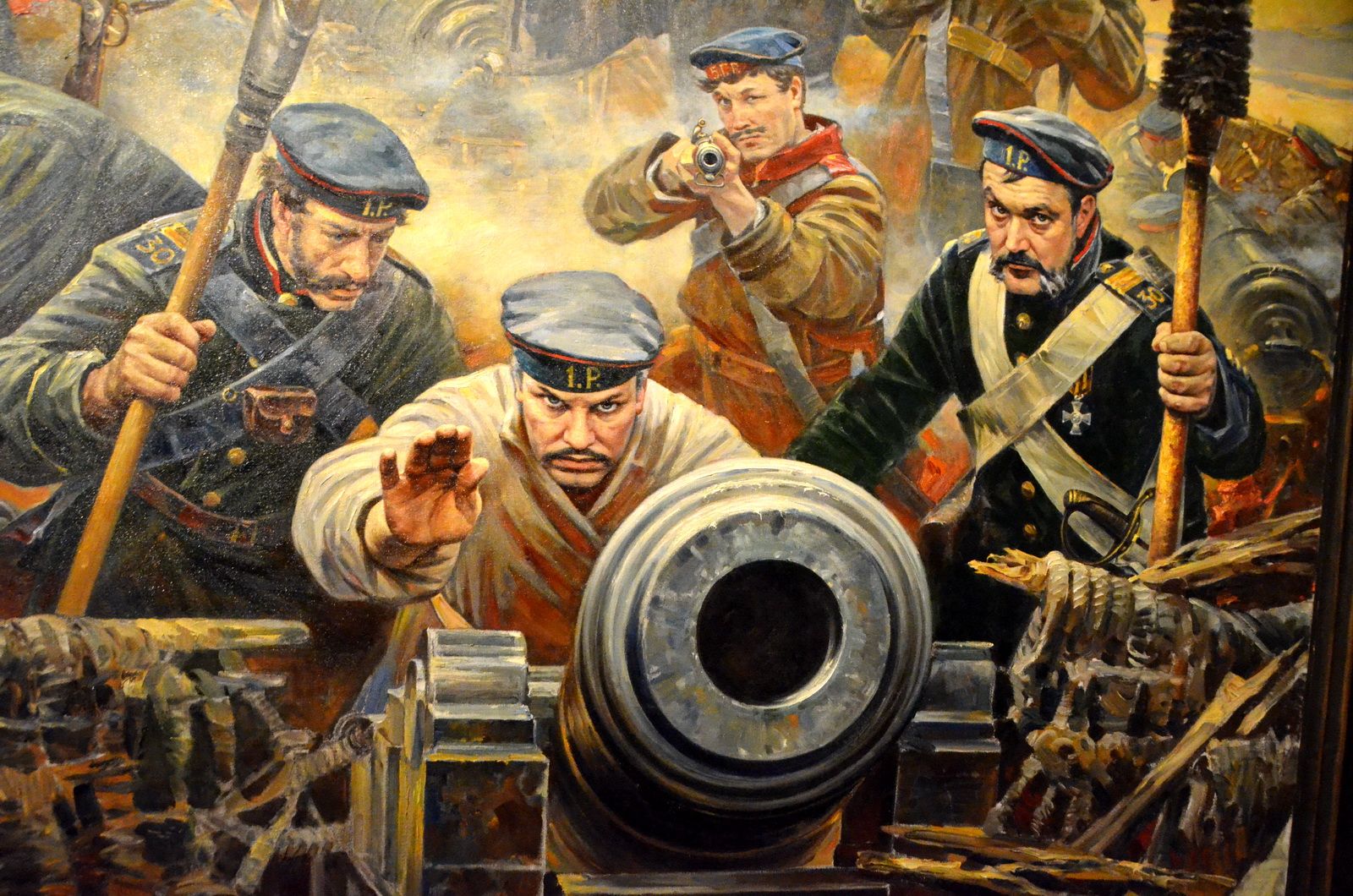 General 1600x1060 Crimean War Russian Army soldier artwork military men