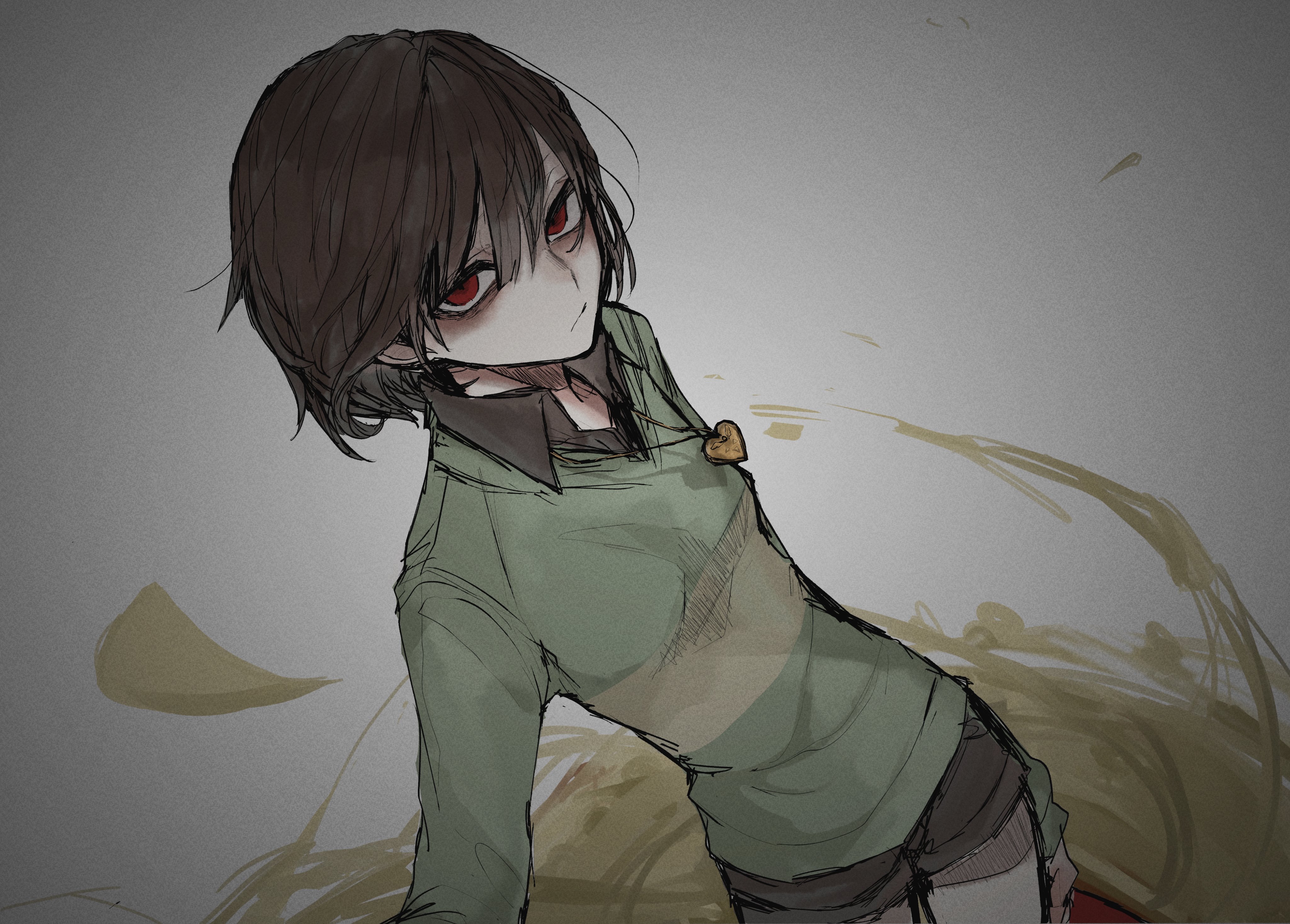 Chara (i should probably spoil this one. its a bit too bloody) : r/Undertale